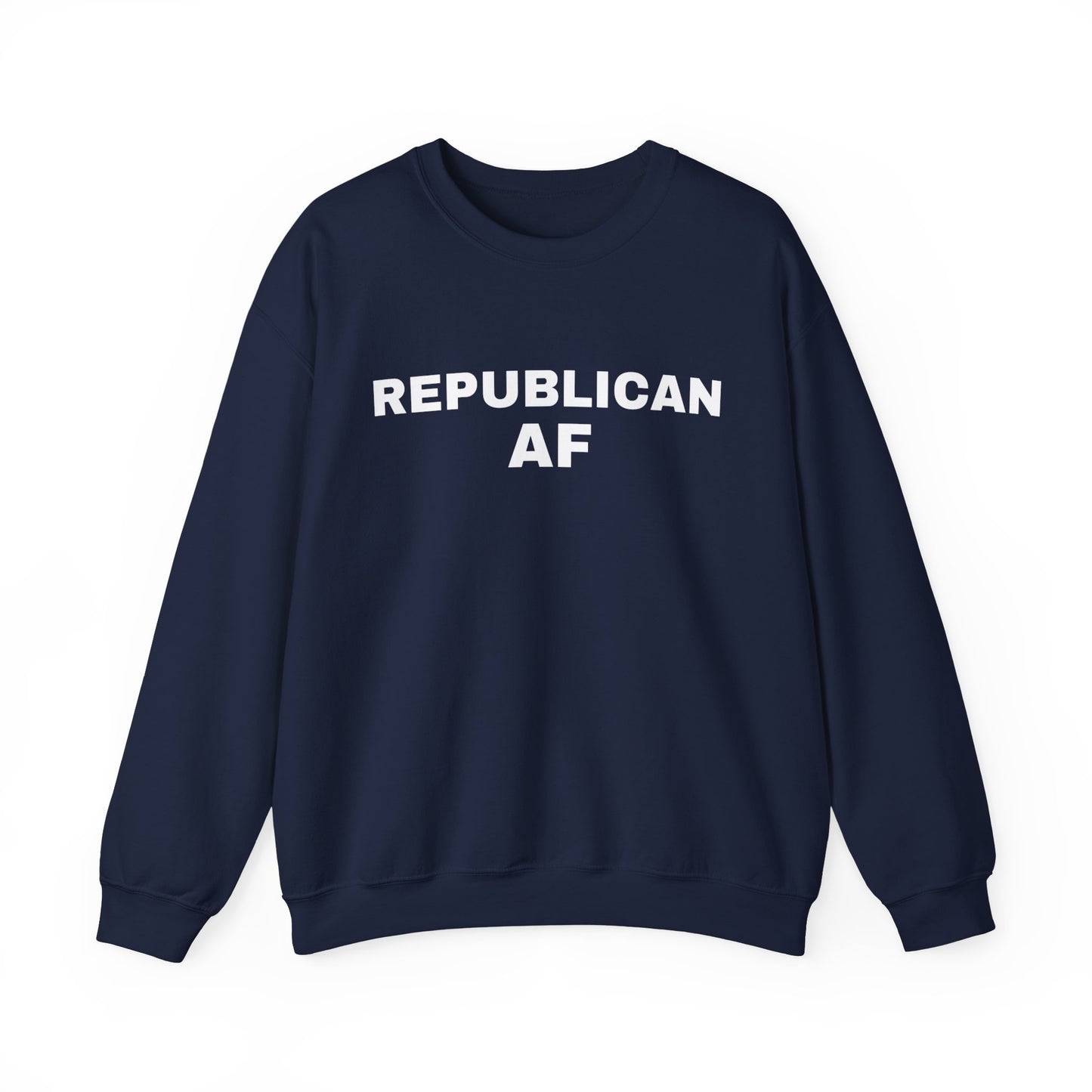 Republican AF Women's Sweatshirt (White Logo) - Sweet Baby Jeez Teez