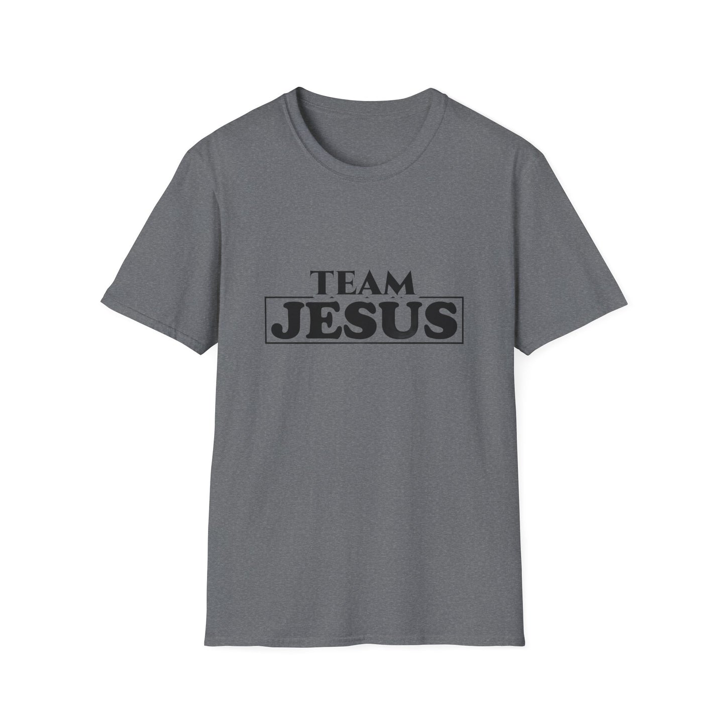 Team Jesus Men's Tshirt (Black Logo) - Sweet Baby Jeez Teez