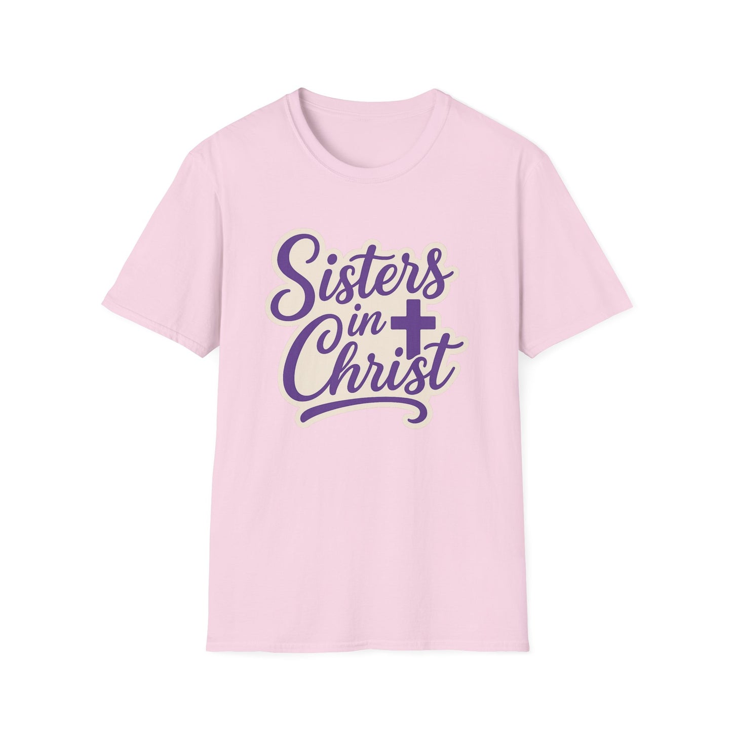 Sisters in Christ Christian Women's Relaxed Softstyle Tshirt