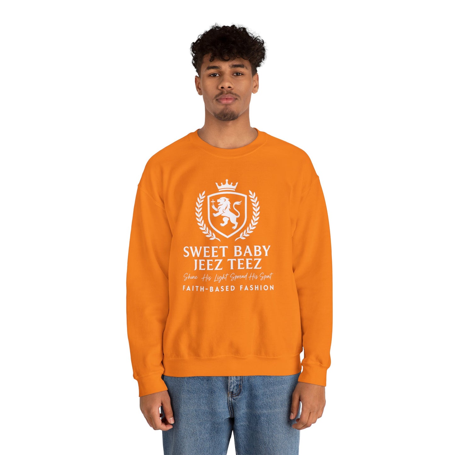 Sweet Baby Jeez Teez Faith-Based Fashion Sweatshirt