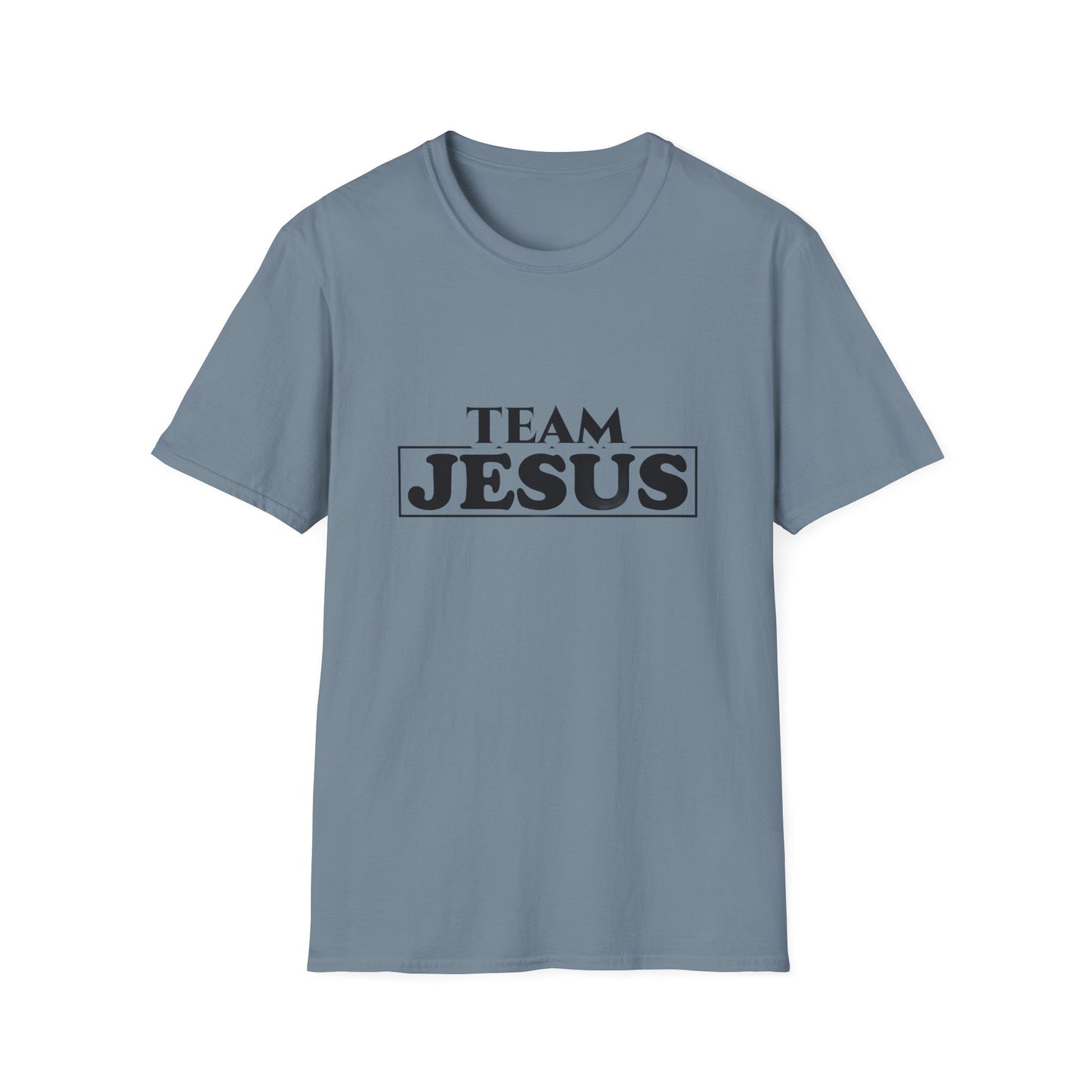 Team Jesus Men's Tshirt (Black Logo) - Sweet Baby Jeez Teez