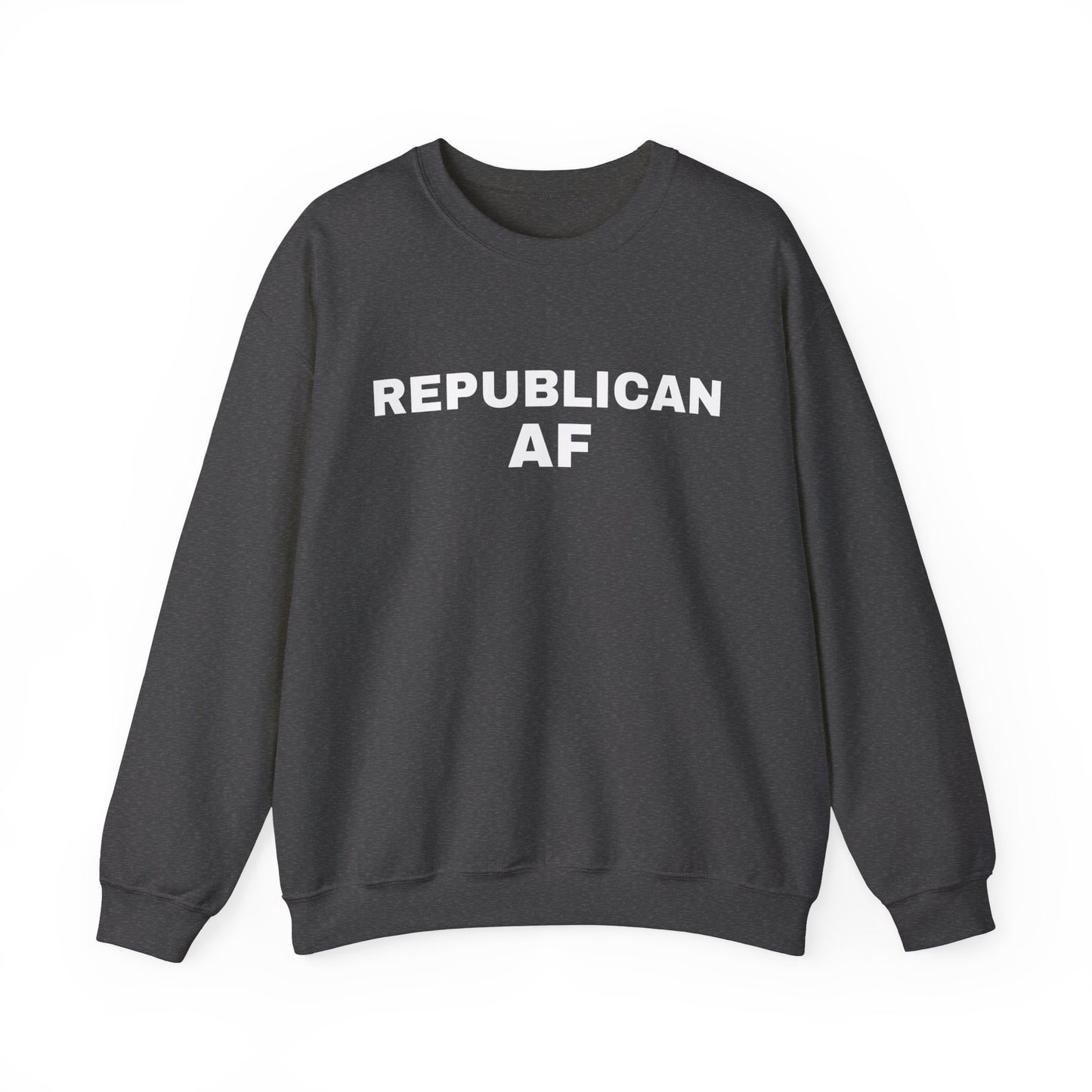 Republican AF Women's Sweatshirt (White Logo) - Sweet Baby Jeez Teez