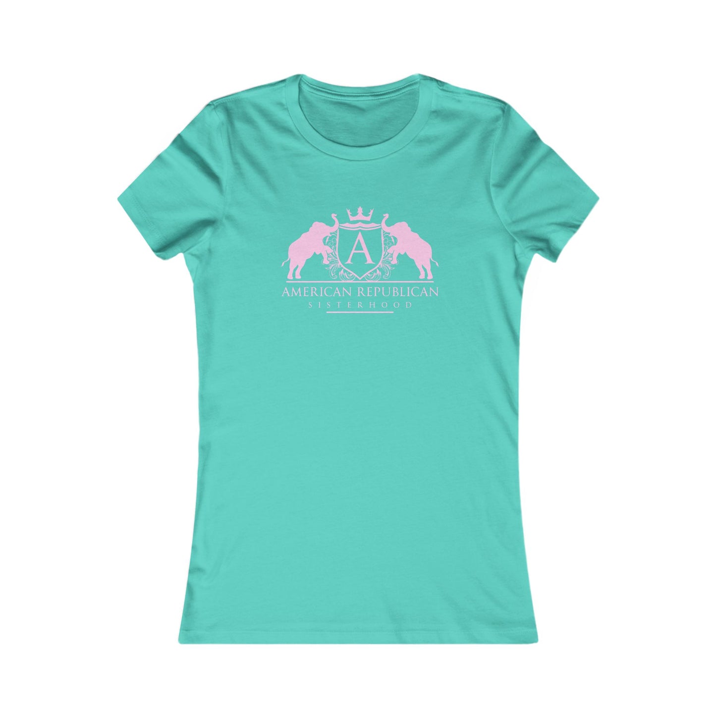 ARS Baby Pink Logo Women's Fitted Tshirt - Sweet Baby Jeez Teez