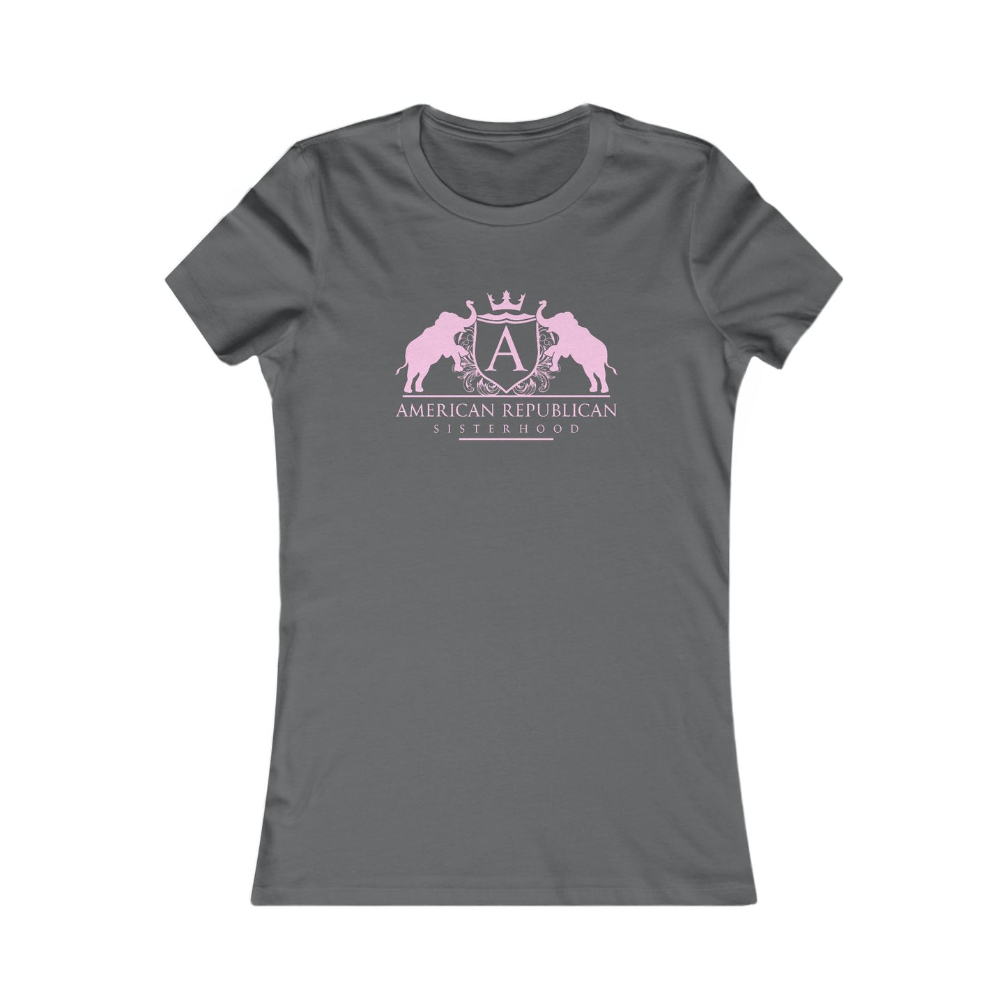 ARS Baby Pink Logo Women's Fitted Tshirt - Sweet Baby Jeez Teez