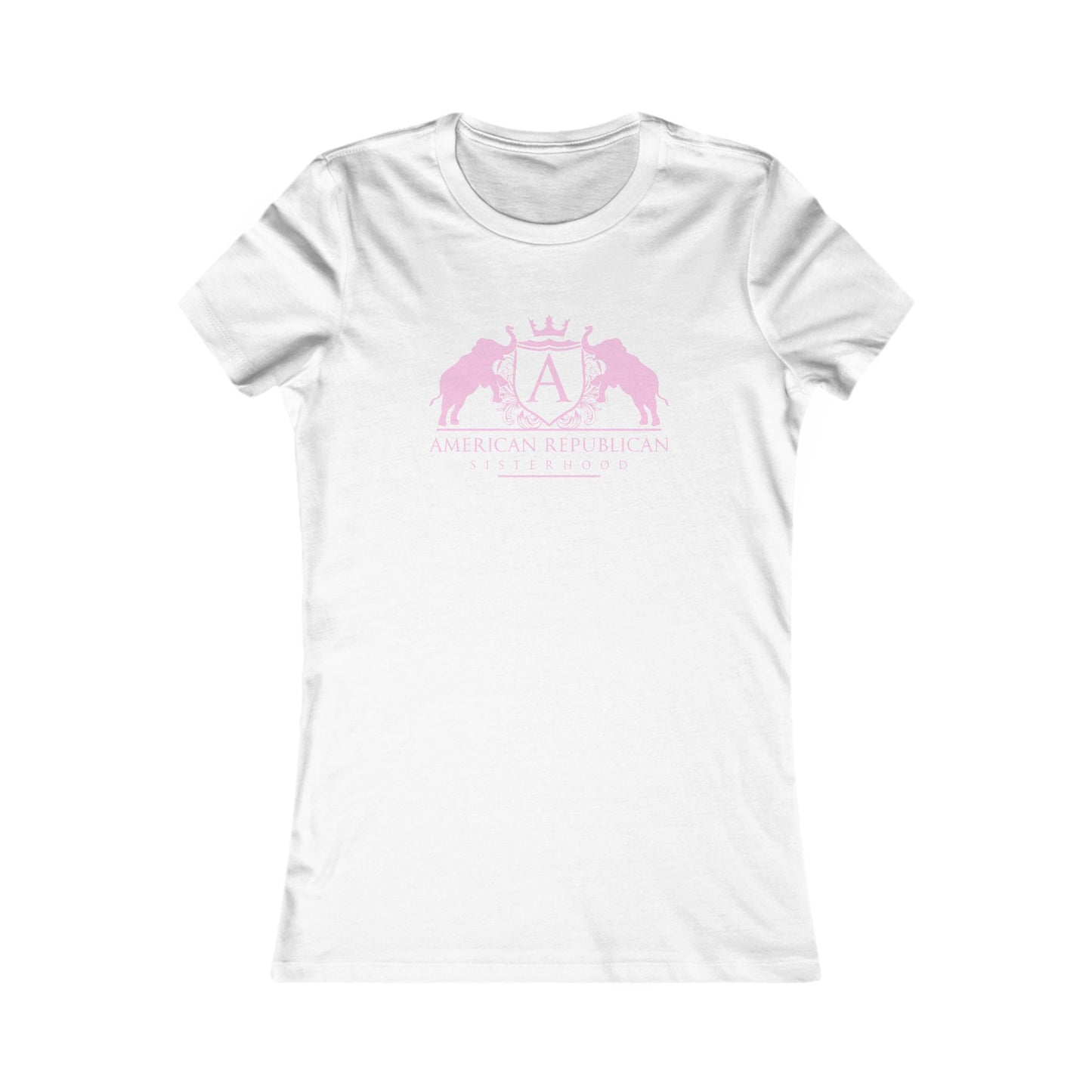 ARS Baby Pink Logo Women's Fitted Tshirt - Sweet Baby Jeez Teez