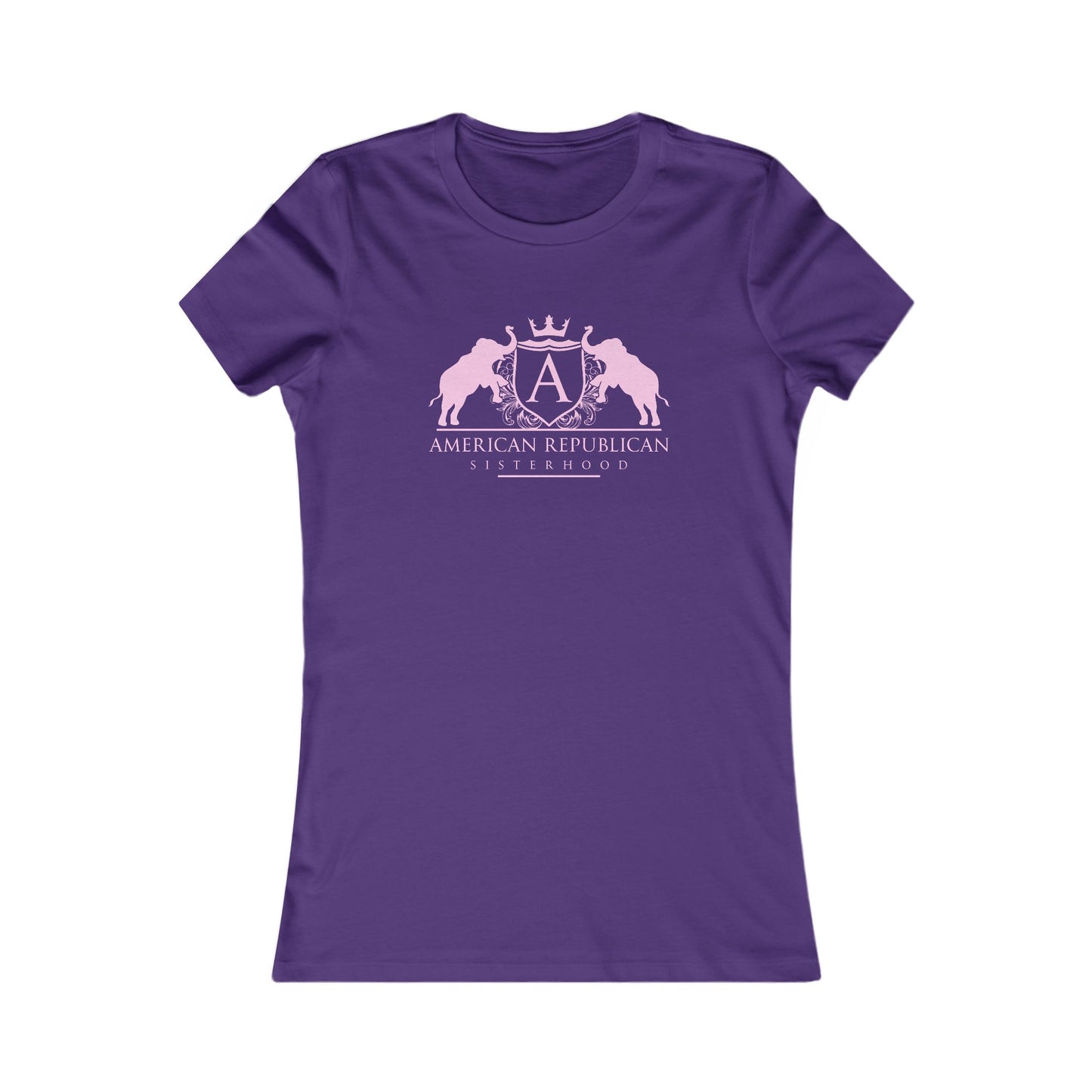 ARS Baby Pink Logo Women's Fitted Tshirt - Sweet Baby Jeez Teez