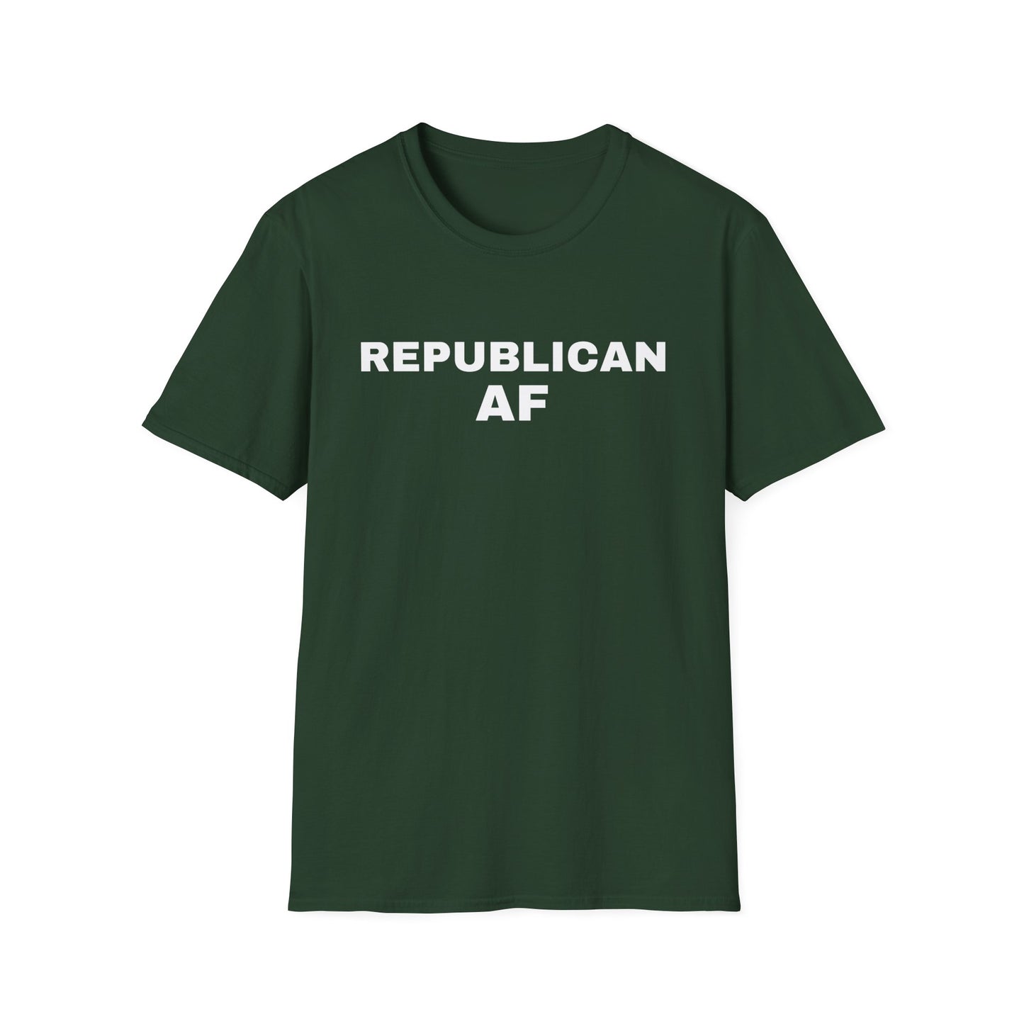 Republican AF Men's Tshirt (White Logo) - Sweet Baby Jeez Teez