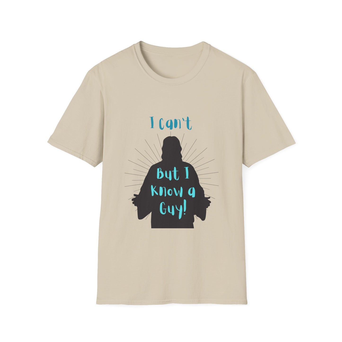 I Know a Guy Men's Tshirt (Black Logo) - Sweet Baby Jeez Teez