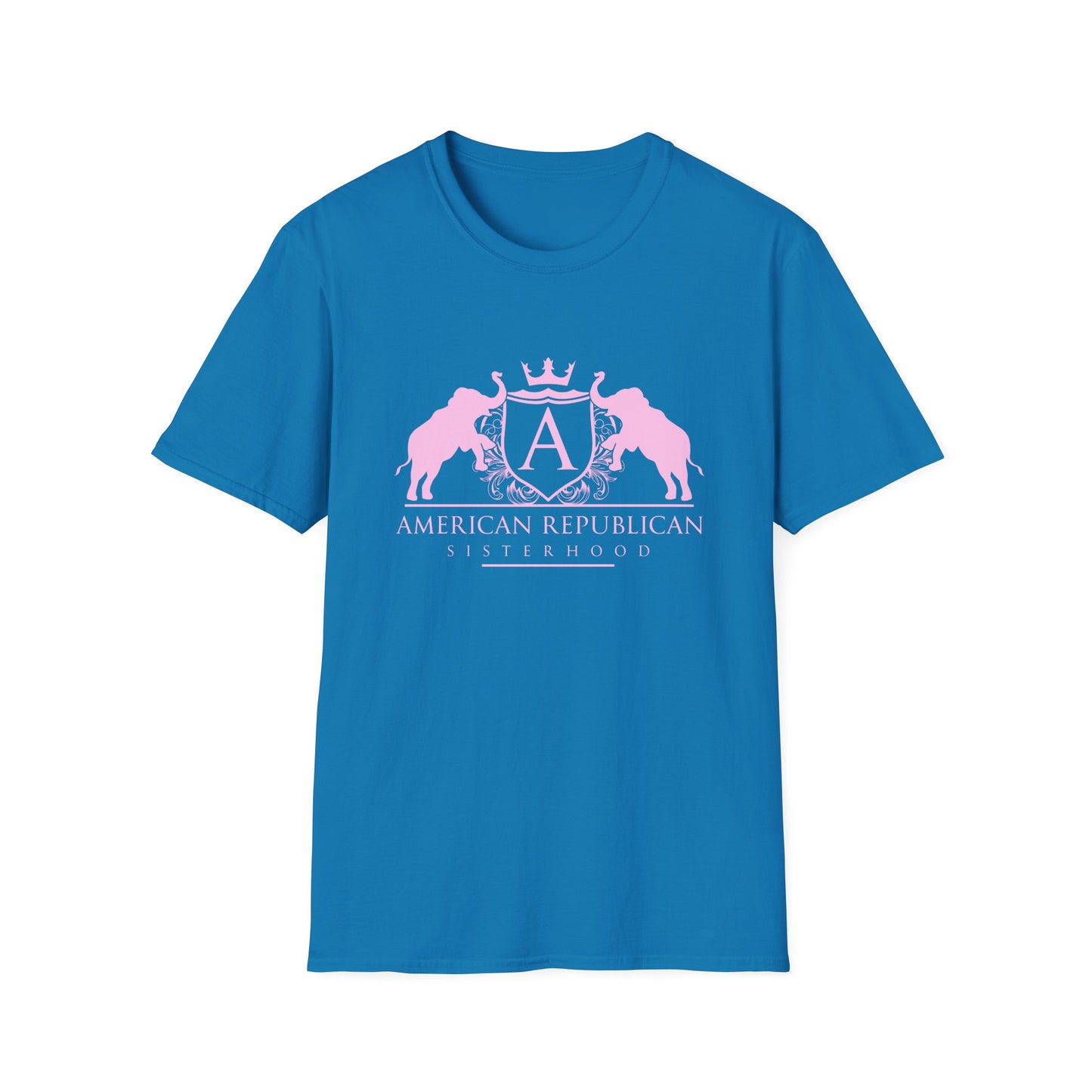 ARS Logo Women's Relaxed/Plus Tshirt (ARS - Baby Pink Logo)