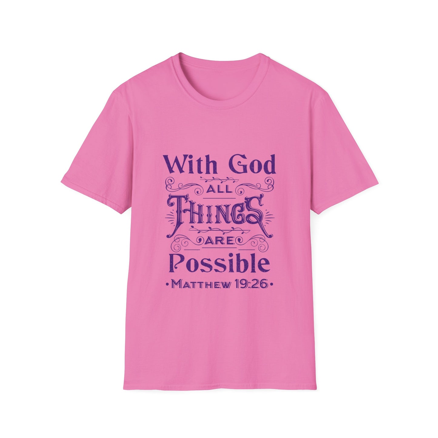 All Things Womens Relaxed/Plus Tshirt (Purple Logo) - Sweet Baby Jeez Teez