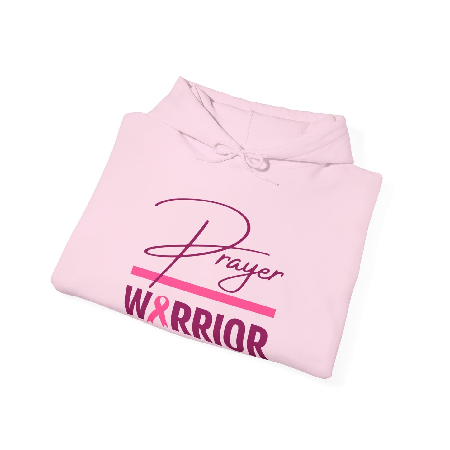 Prayer Warrior Breast Cancer Women's Sweatshirt (Pink Logo) - Sweet Baby Jeez Teez