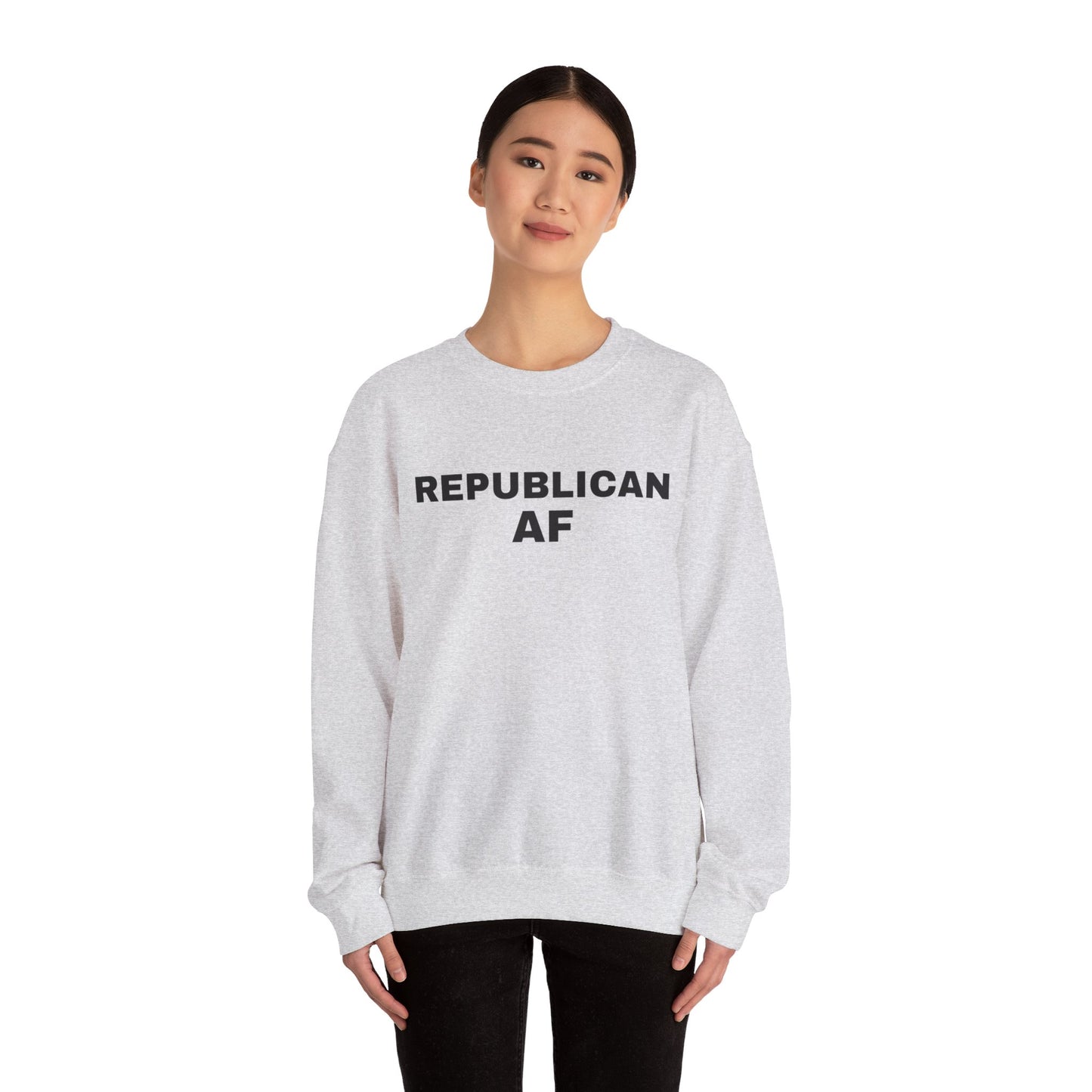 Republican AF Women's Sweatshirt - Sweet Baby Jeez Teez