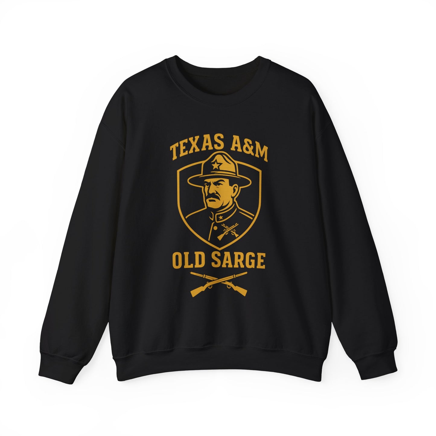 Vintage Texas A&M Old Sarge Cozy Unisex Crewneck Sweatshirt