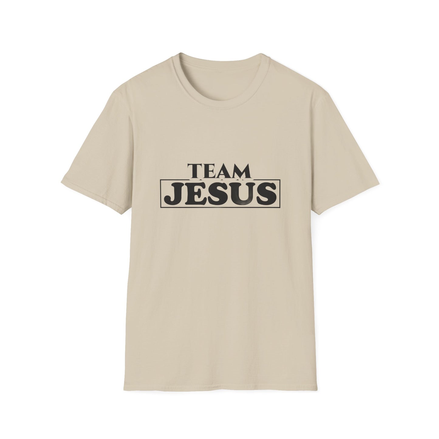 Team Jesus Men's Tshirt (Black Logo) - Sweet Baby Jeez Teez