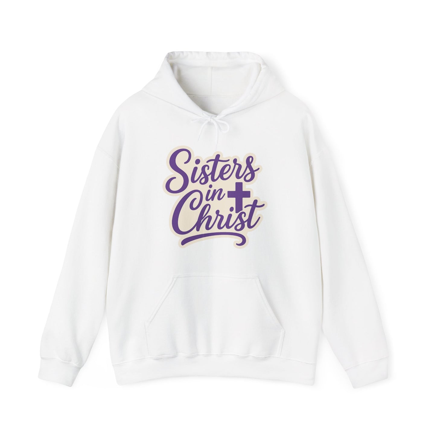 Sisters in Christ Christian Women's Inspirational Hoodie Sweatshirt