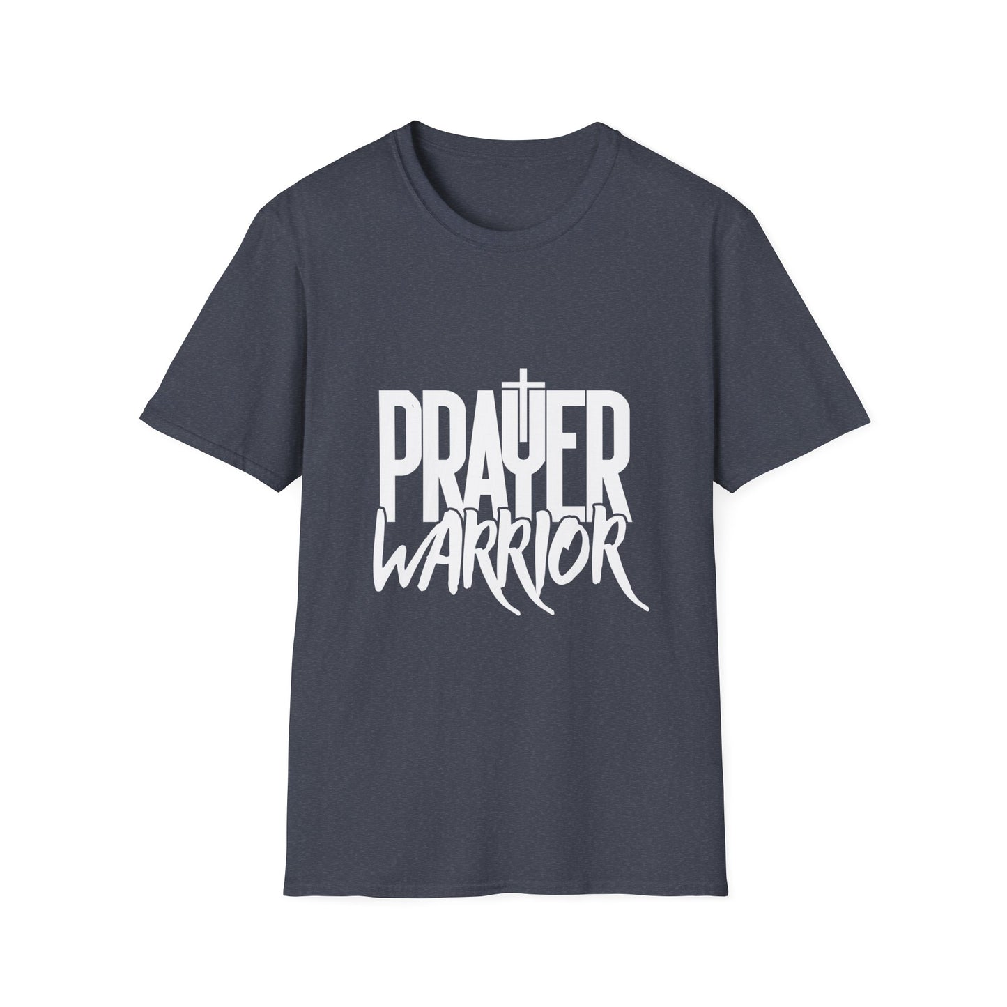 Prayer Warrior Men's Tshirt (White Logo) - Sweet Baby Jeez Teez