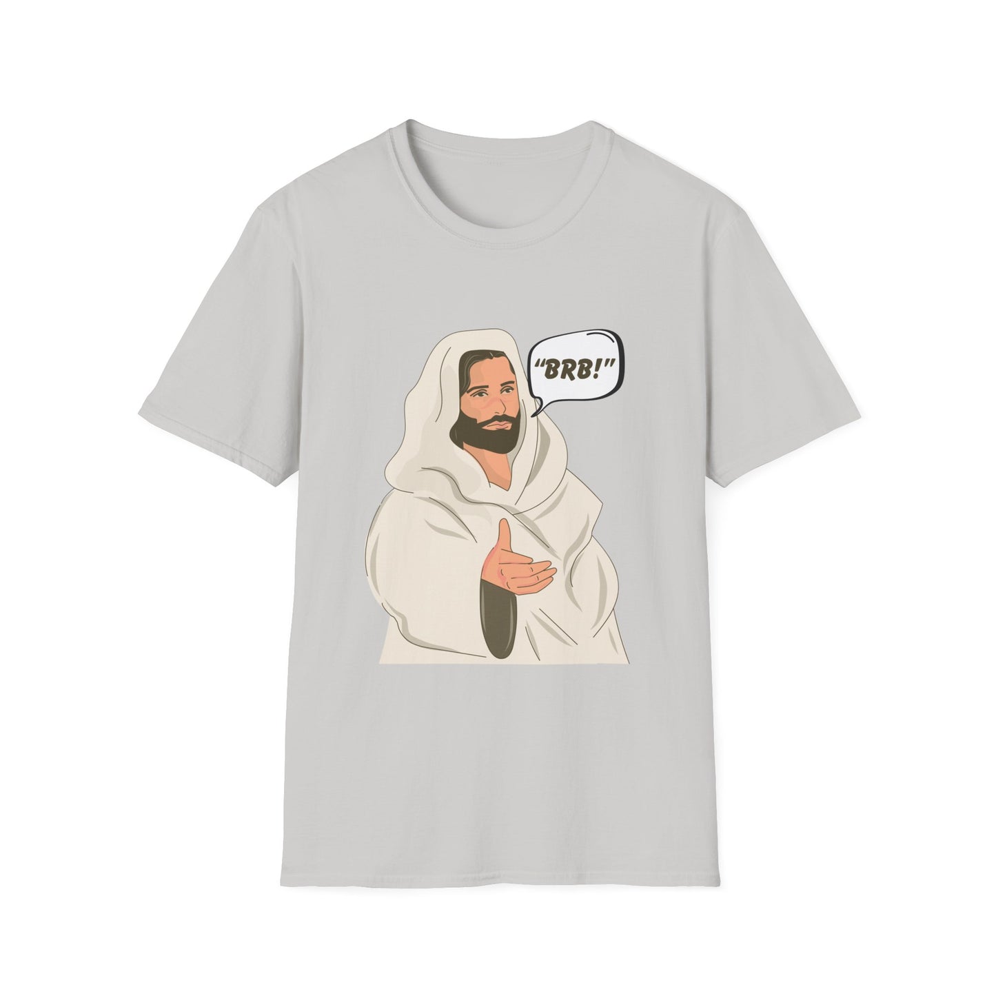 "BRB" Men's Tshirt (Cartoon Logo) - Sweet Baby Jeez Teez