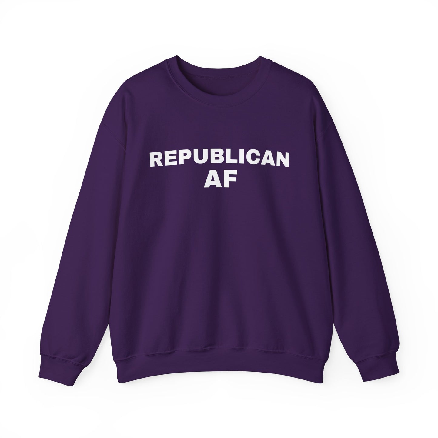 Republican AF Women's Sweatshirt (White Logo) - Sweet Baby Jeez Teez