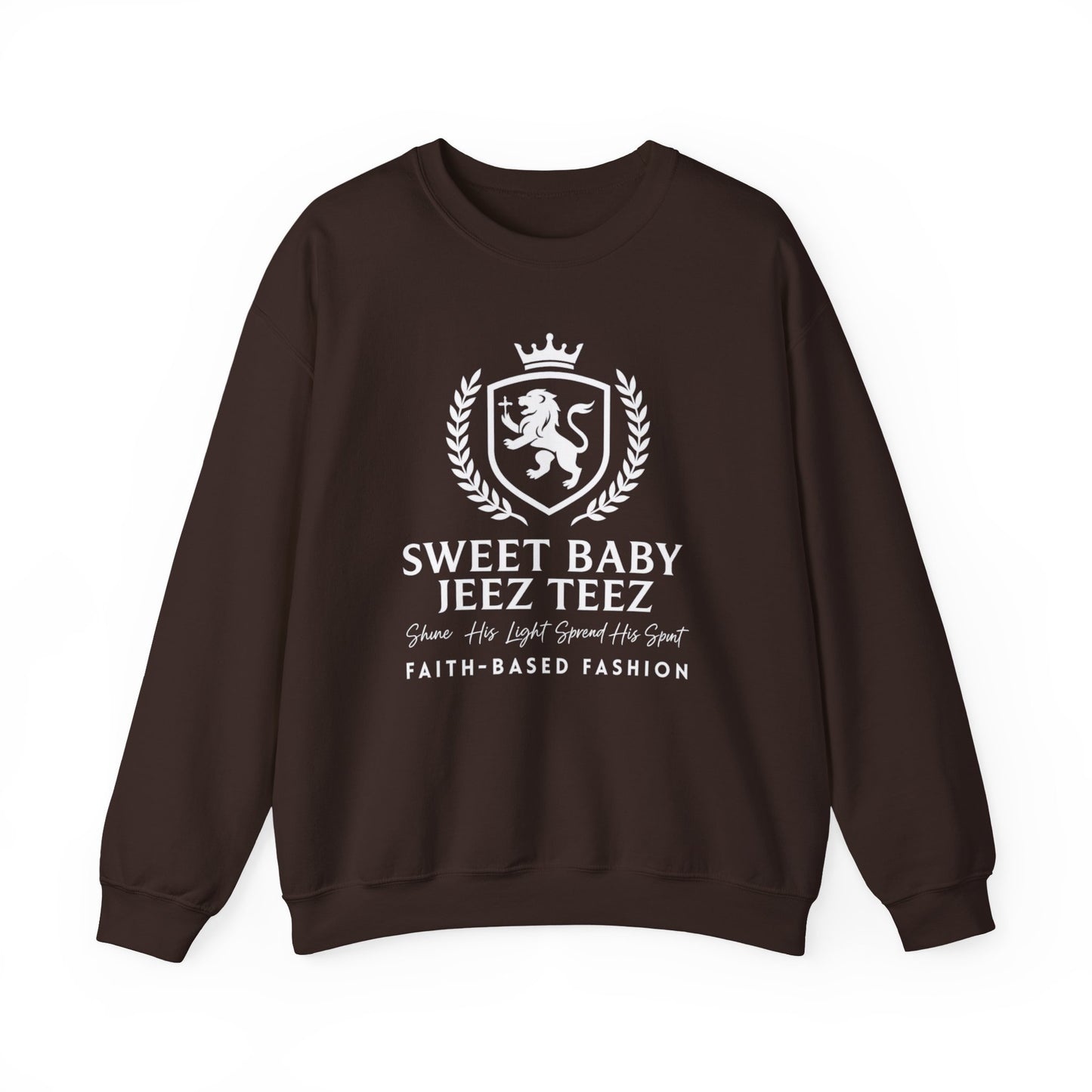 Sweet Baby Jeez Teez Faith-Based Fashion Sweatshirt