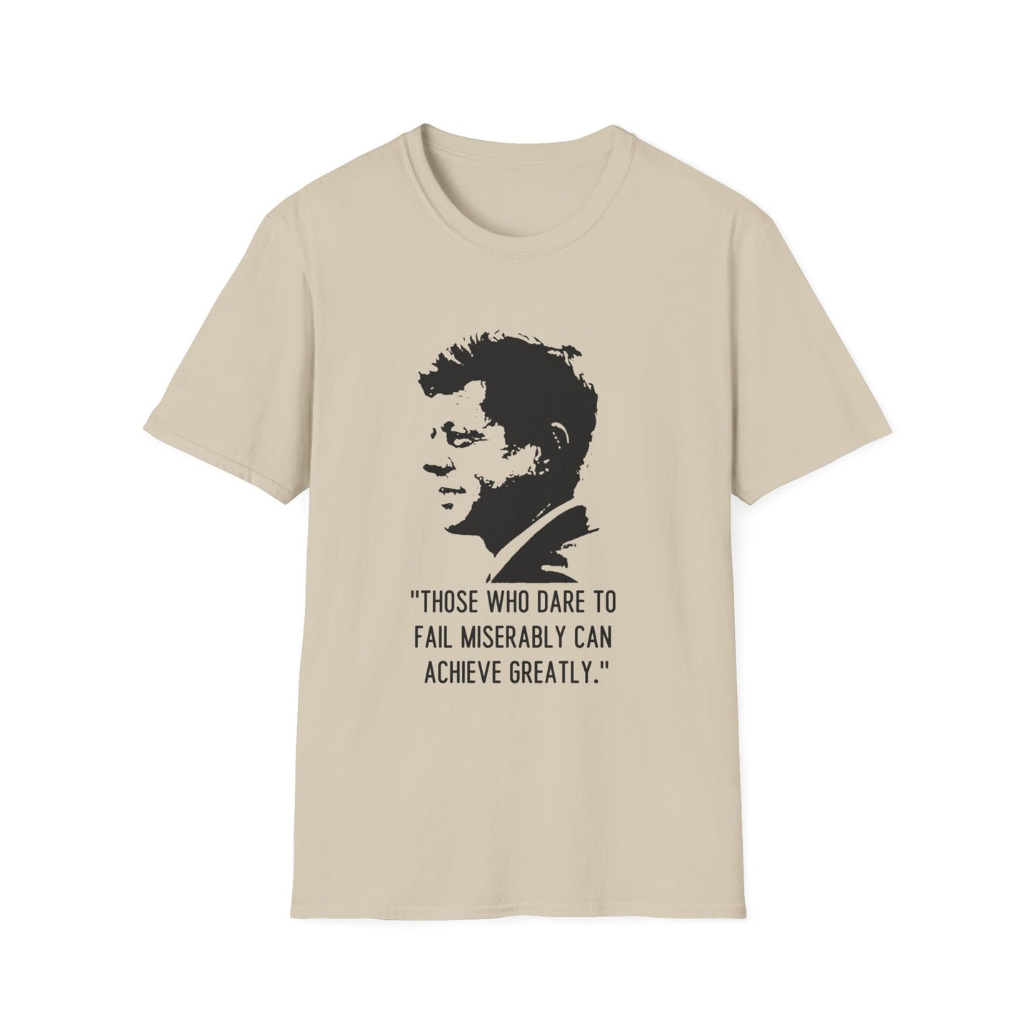 Achieve Men's Tshirt (IW - Black Logo) - Sweet Baby Jeez Teez