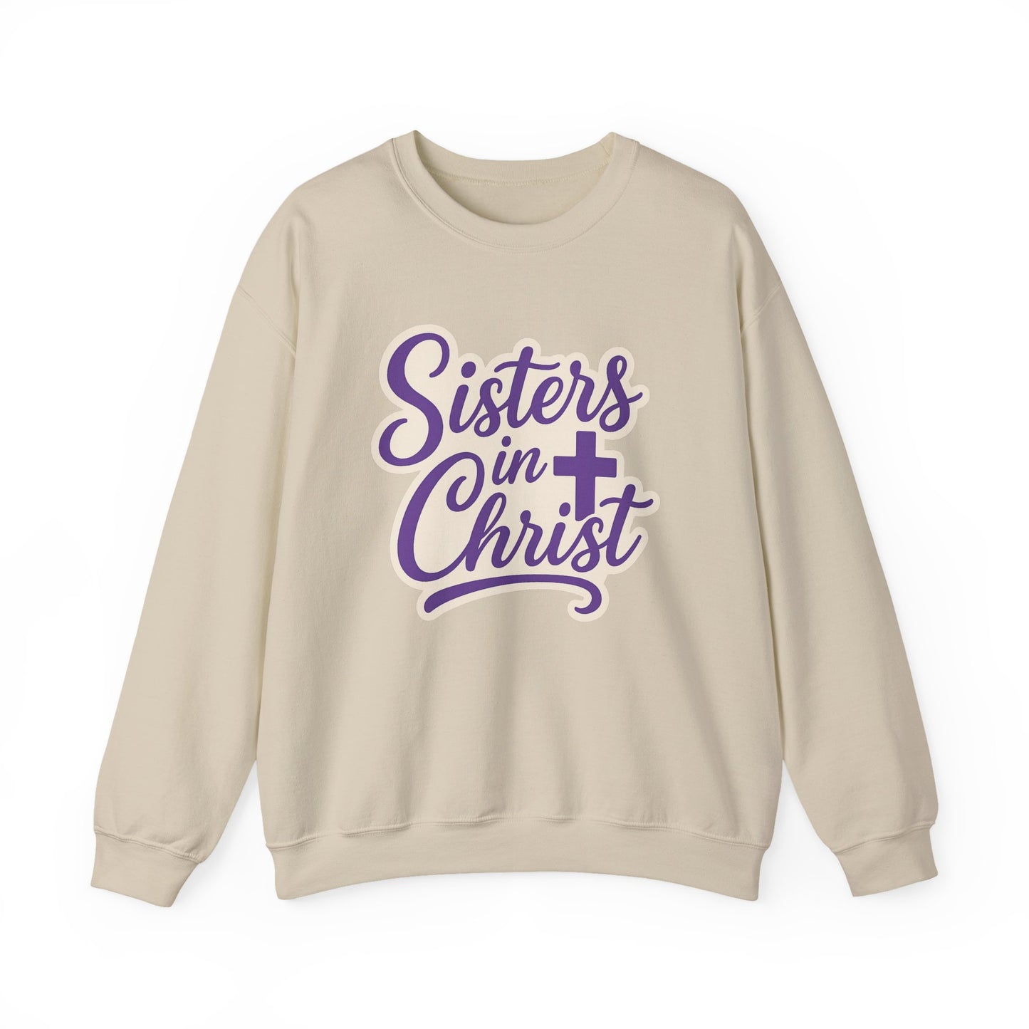 Sisters in Christ Christian Women's Inspirational Sweatshirt
