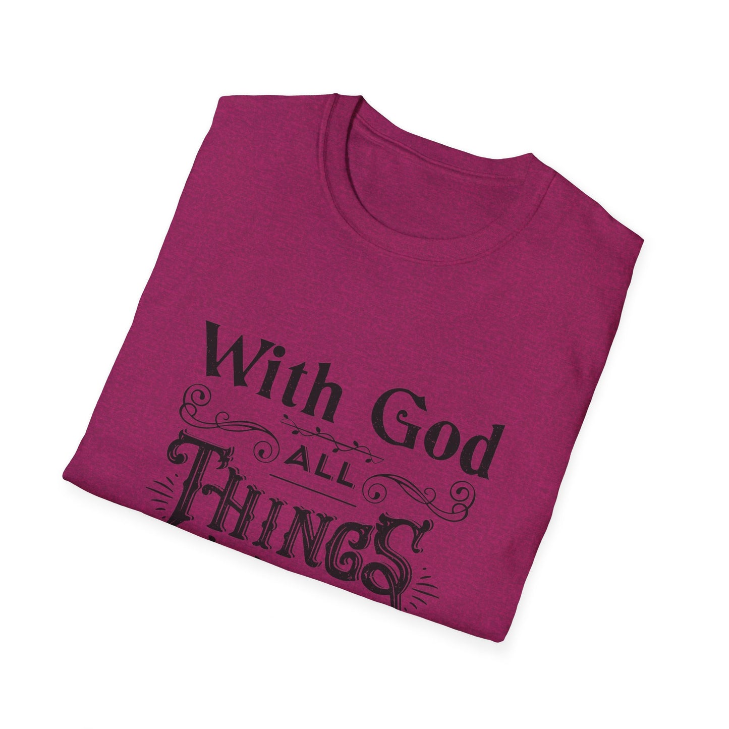 All Things Womens Relaxed/Plus Tshirt (Black Logo) - Sweet Baby Jeez Teez