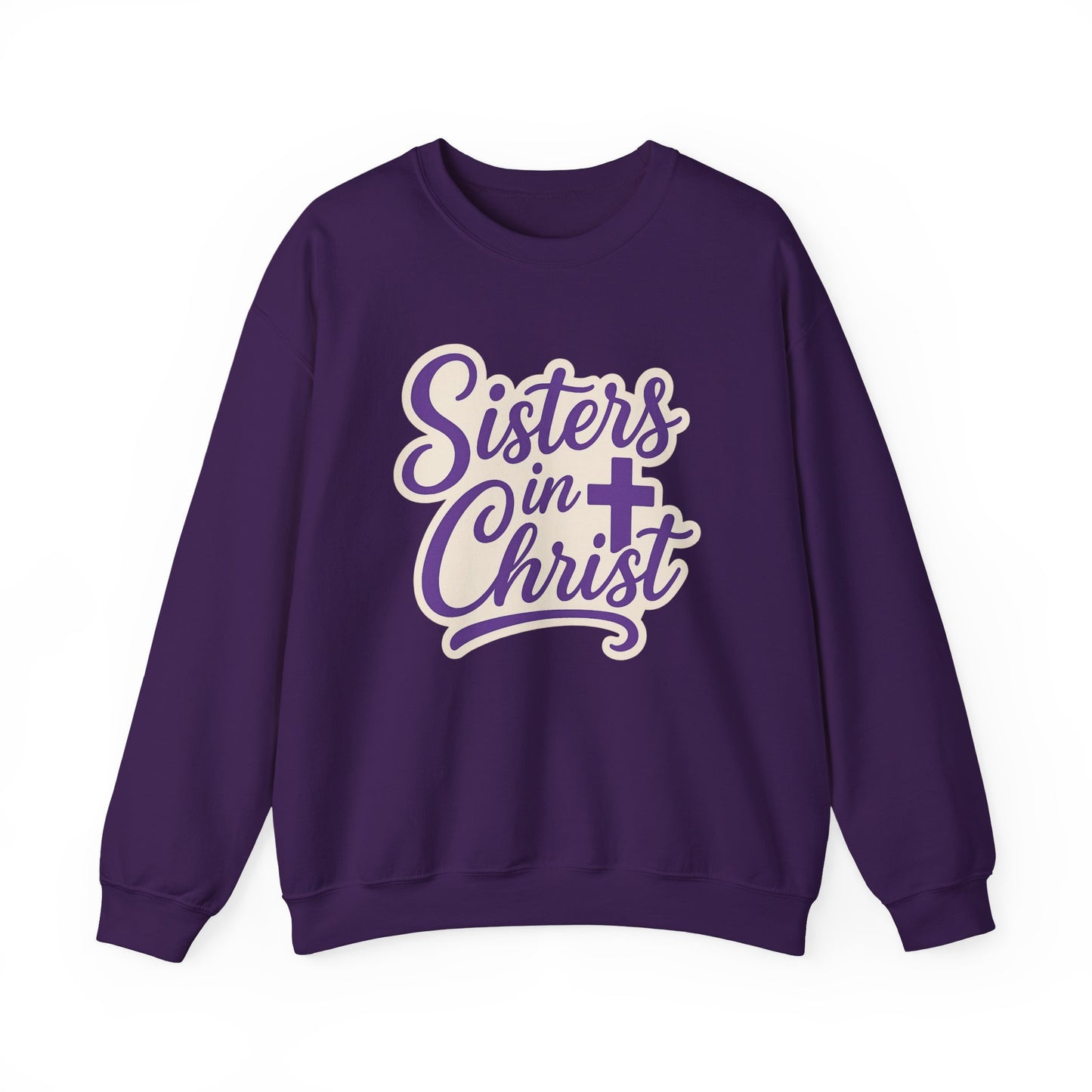 Sisters in Christ Christian Women's Inspirational Sweatshirt