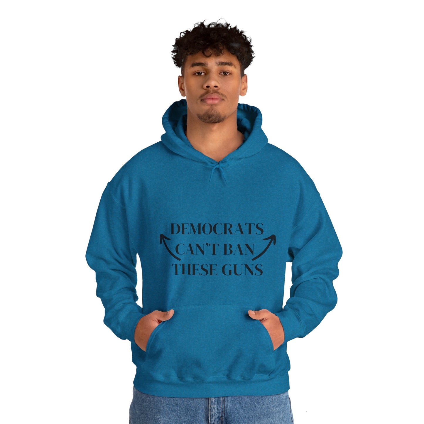 Can't Ban These Men's Hoodie (Black Logo) - Sweet Baby Jeez Teez