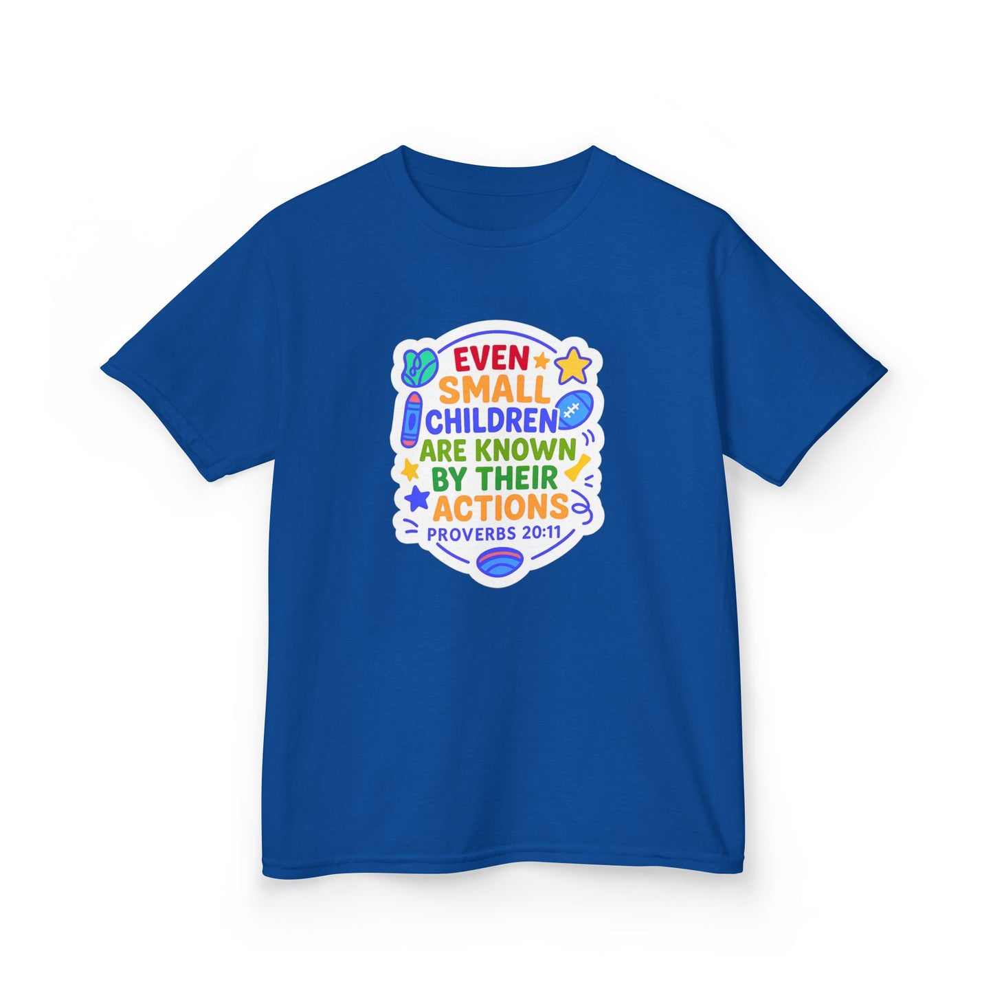 "Even Small Children" Christian Kid's Bible Verse Tshirt