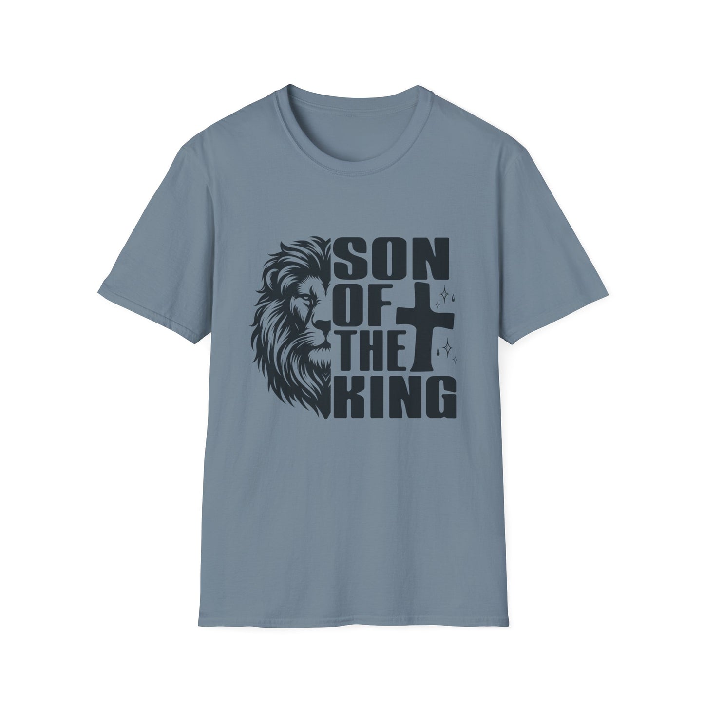 Son of the King Men's Tshirt (Black Logo) - Sweet Baby Jeez Teez