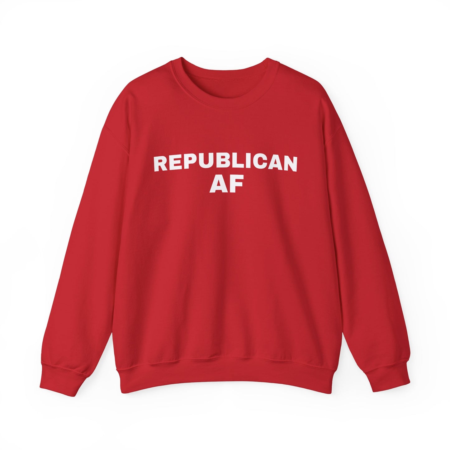 Republican AF Women's Sweatshirt (White Logo) - Sweet Baby Jeez Teez