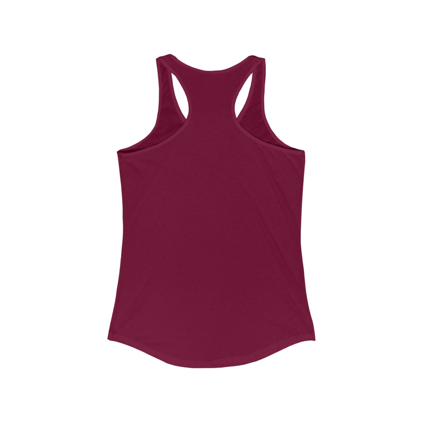 "FoRe Charlie" Ambassador Pageant Memorial Racerback Tanktop for Charlie (White Heart Logo)