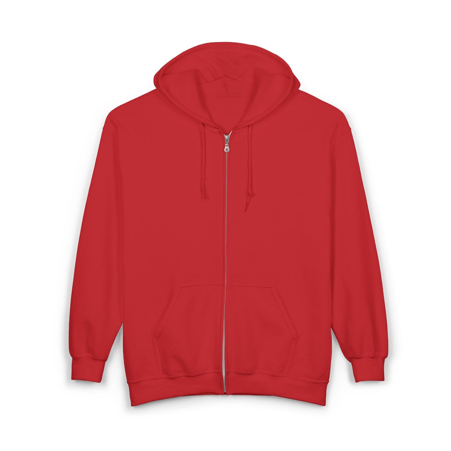 "Christ is King" Unisex Cozy Full-Zip Hoodie (Back Logo)