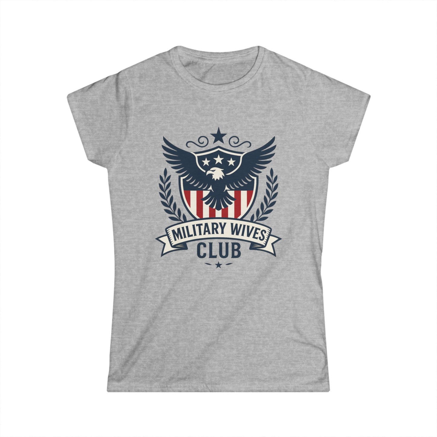 Military Wives Club Women's Softstyle Fitted Tshirt
