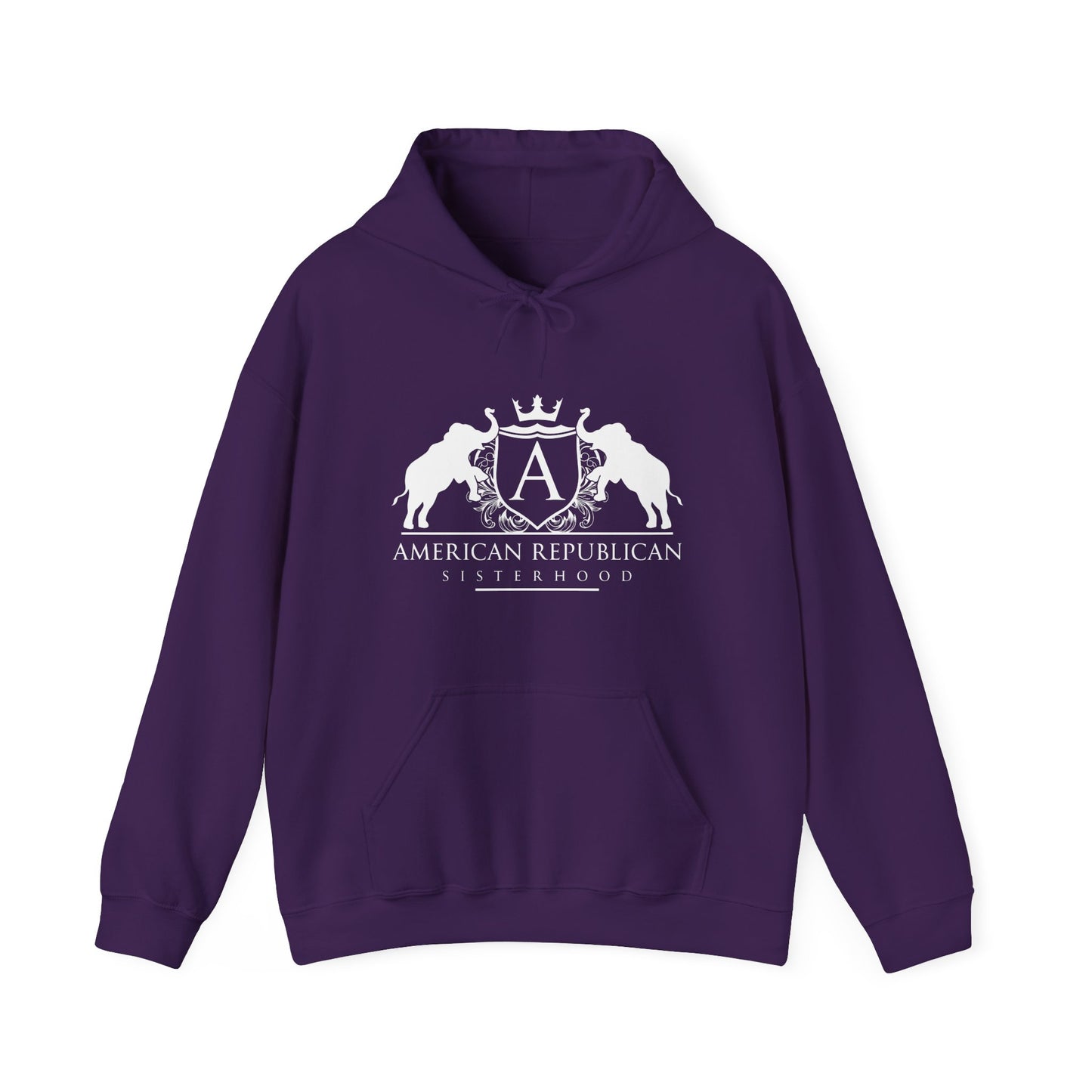 ARS White Logo Women's Hoodie
