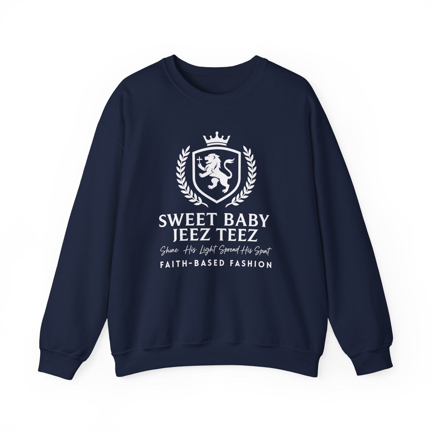 Sweet Baby Jeez Teez Faith-Based Fashion Sweatshirt