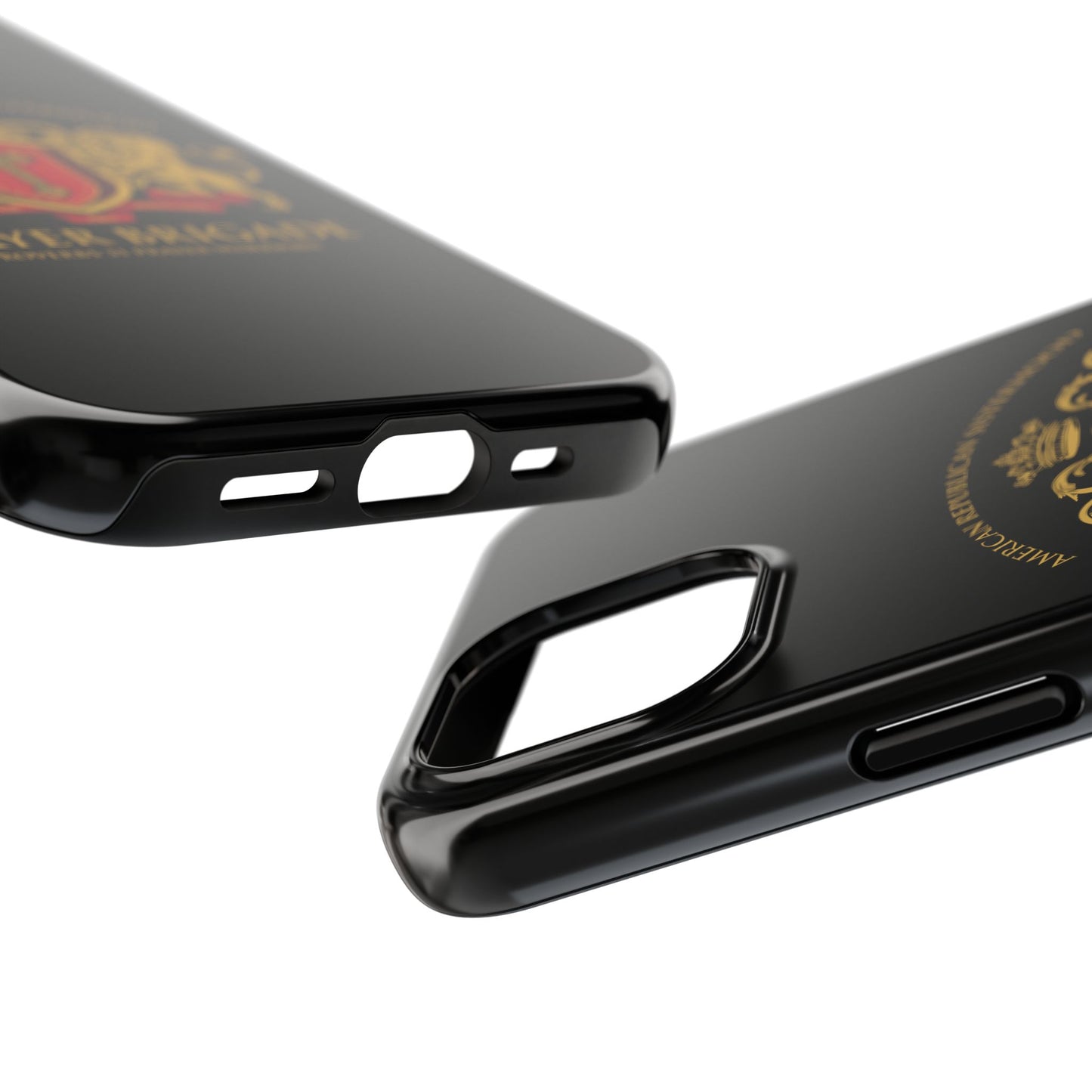 ARS Prayer Brigade Tough Phone Case (Black with Gold/Red Logo)
