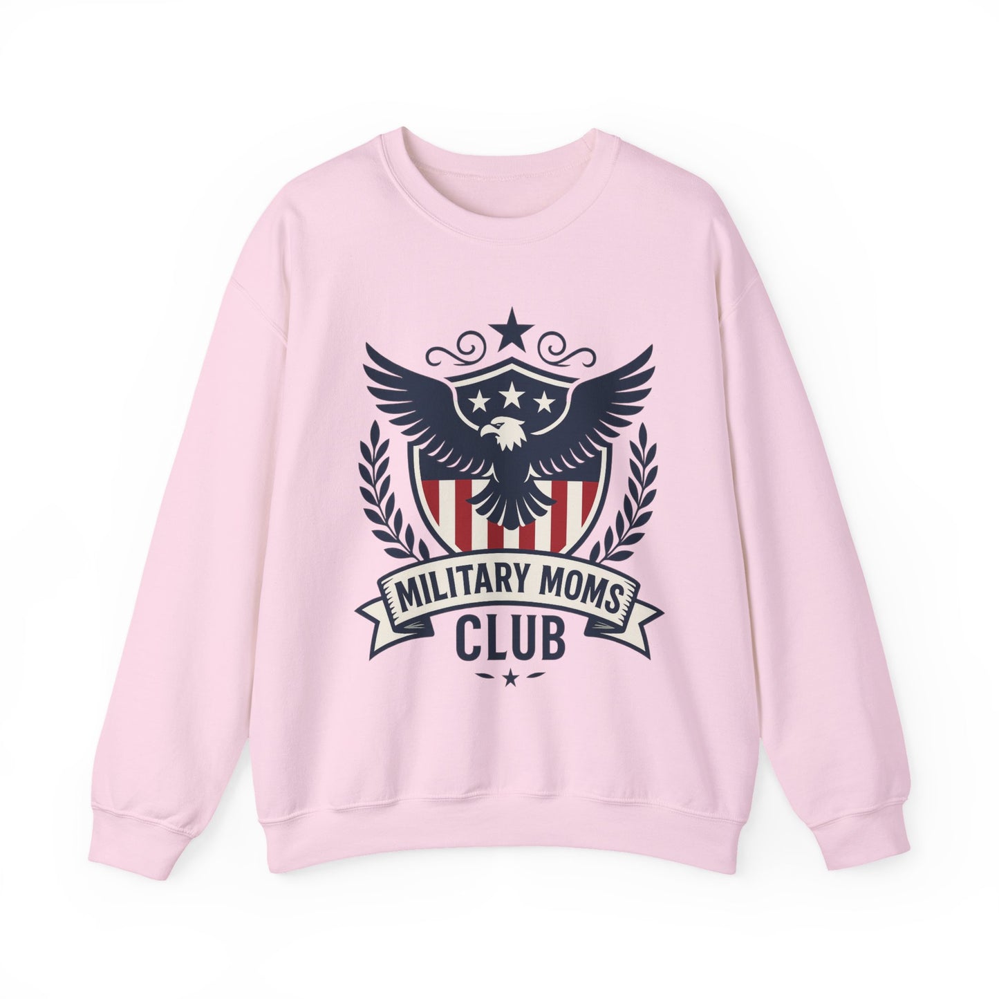 Military Moms Club Relaxed Crewneck Sweatshirt - Sweet Baby Jeez Teez