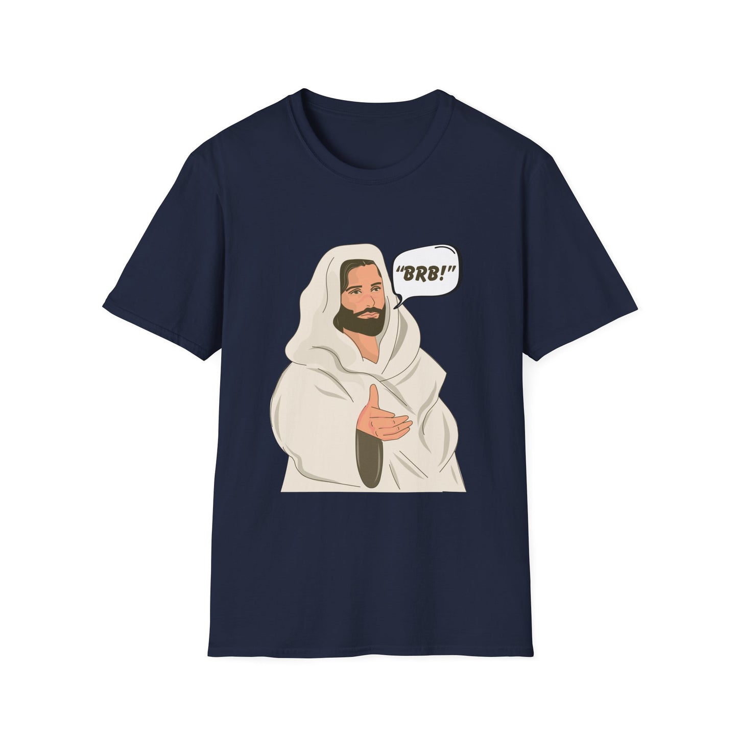 "BRB" Men's Tshirt (Cartoon Logo) - Sweet Baby Jeez Teez