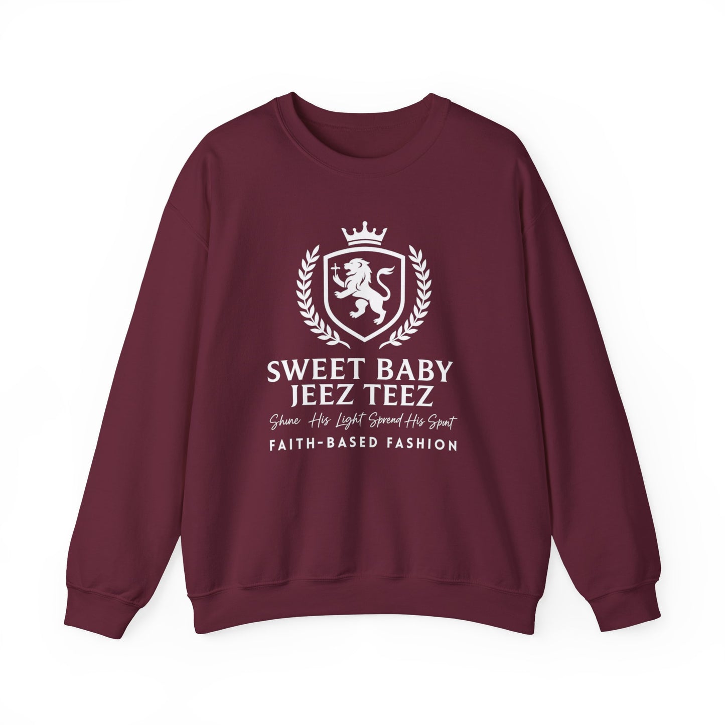Sweet Baby Jeez Teez Faith-Based Fashion Sweatshirt