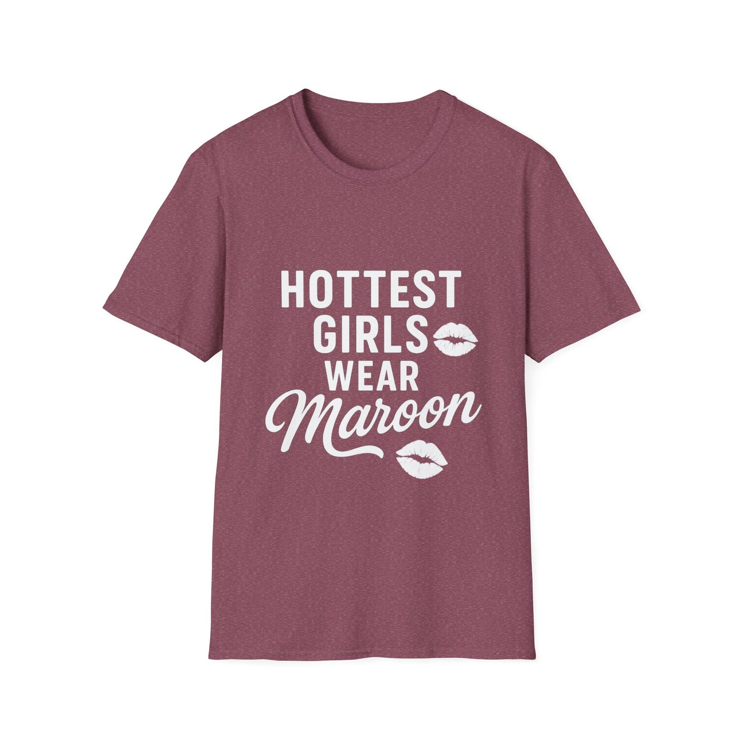 "Hottest Girls" Texas A&M Aggie Relaxed Tshirt (White Logo) - Sweet Baby Jeez Teez