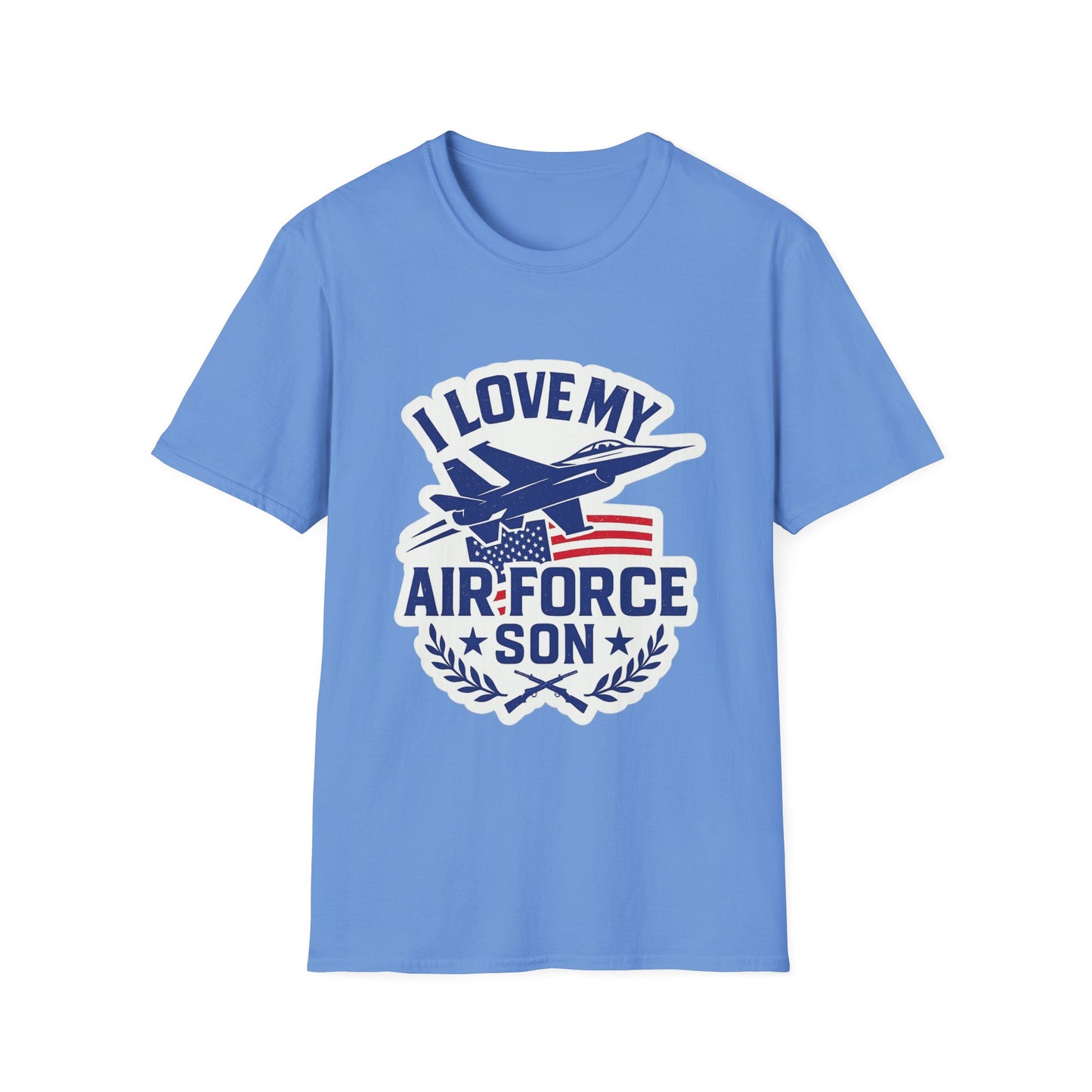 "I Love My Air Force Son" Military Patriotic Softstyle T-Shirt