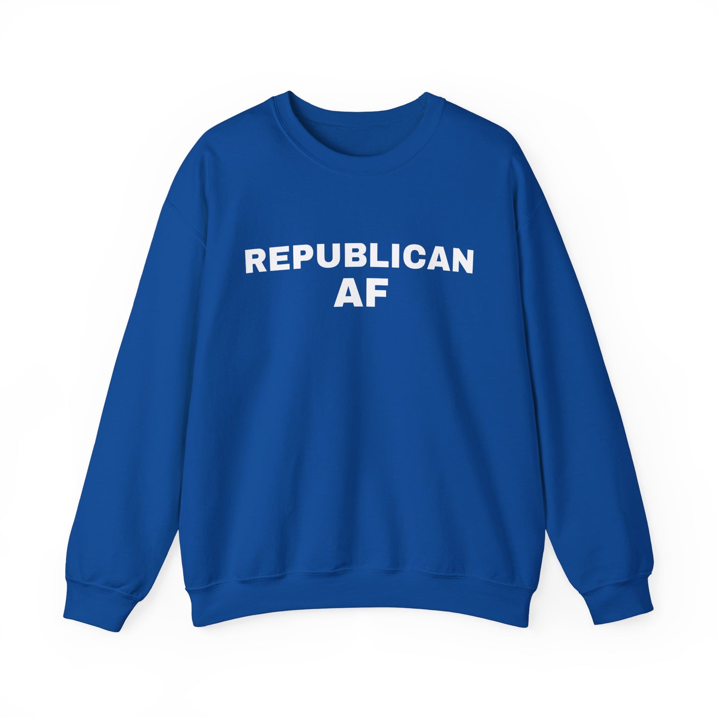 Republican AF Women's Sweatshirt (White Logo) - Sweet Baby Jeez Teez