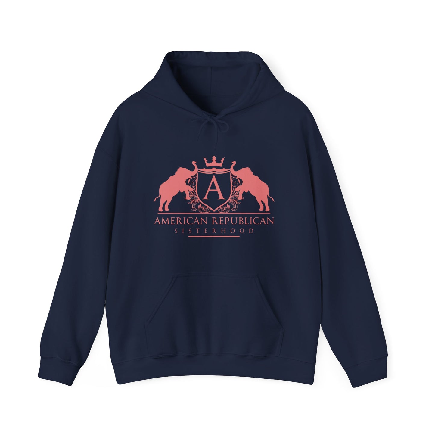 ARS Logo Women's Hoodie (ARS - Coral Logo)