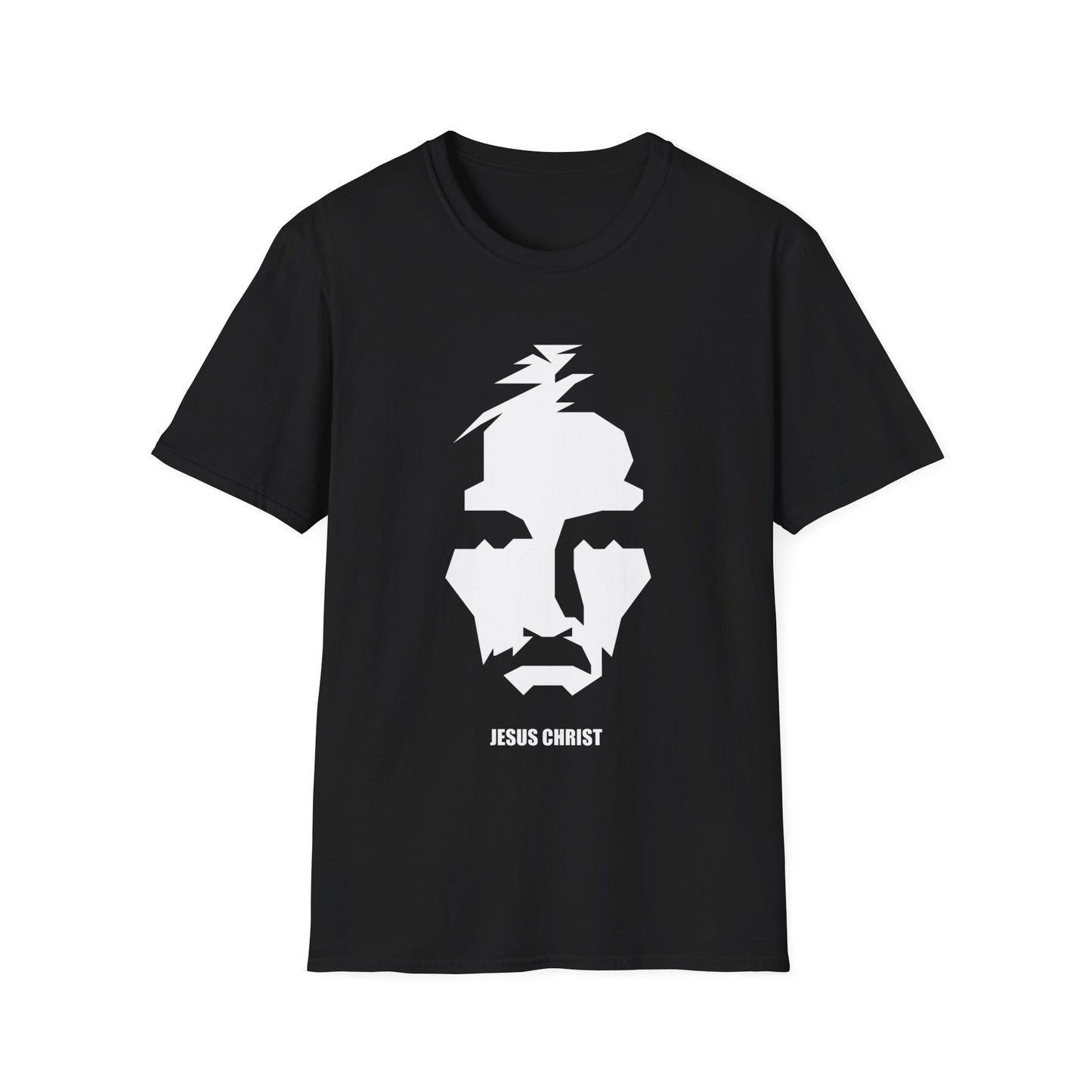 Jesus Portrait Women's Relaxed/Plus Tshirt (Cont. Logo) - Sweet Baby Jeez Teez