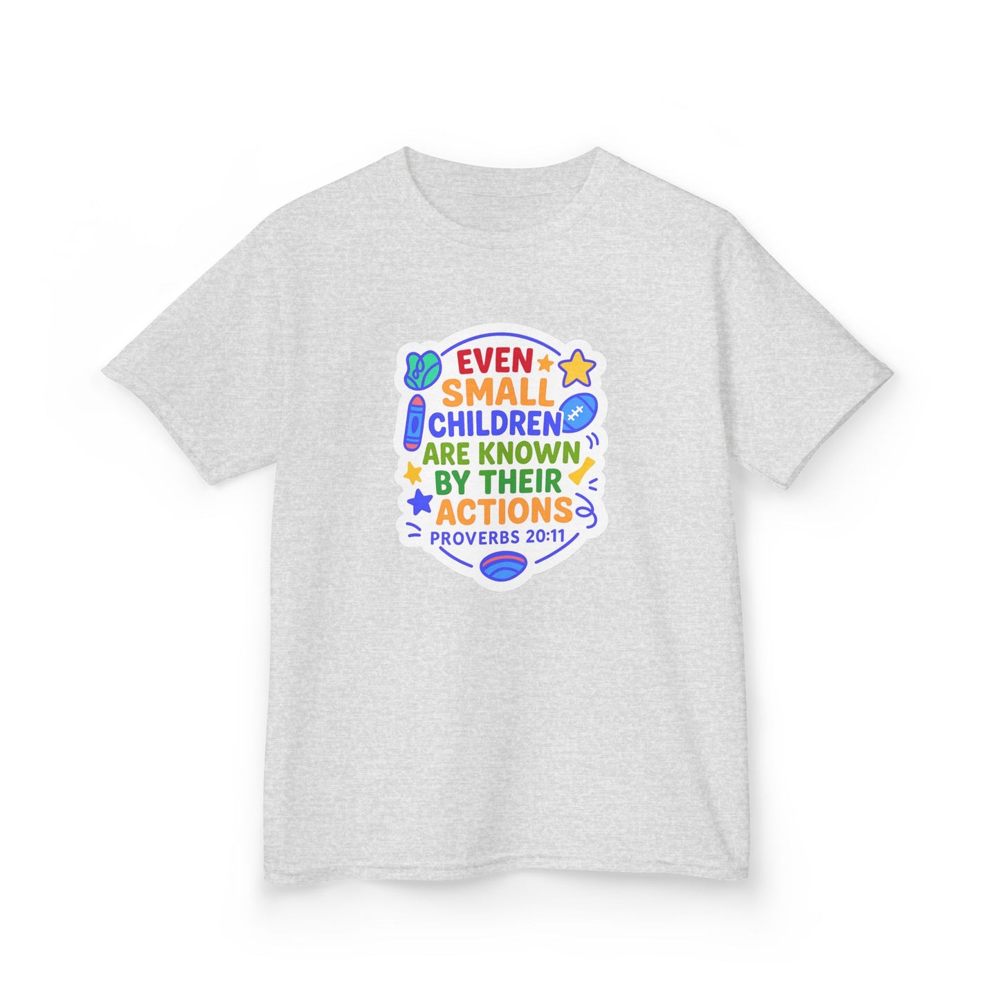 "Even Small Children" Christian Kid's Bible Verse Tshirt
