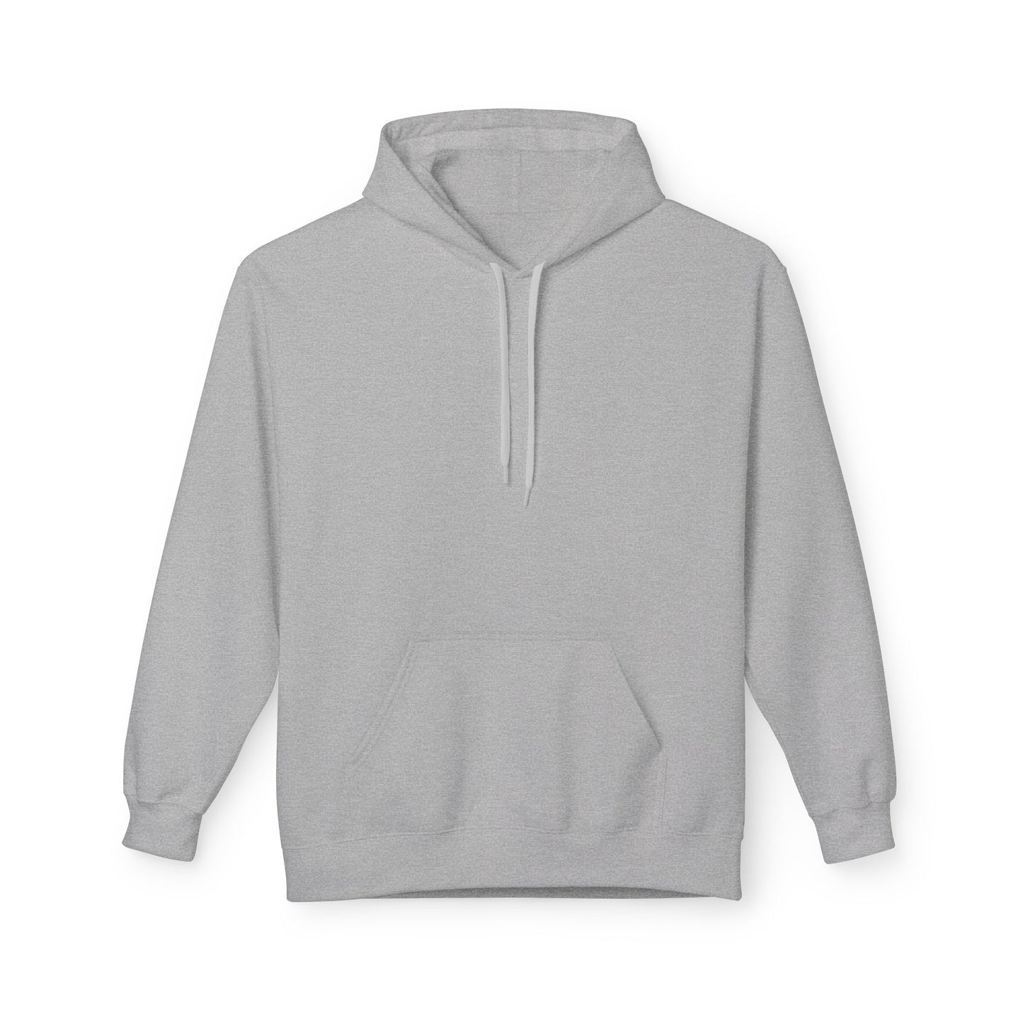 "Allah is Great but Christ is King!" Cozy Christian Unisex Fleece Hoodie