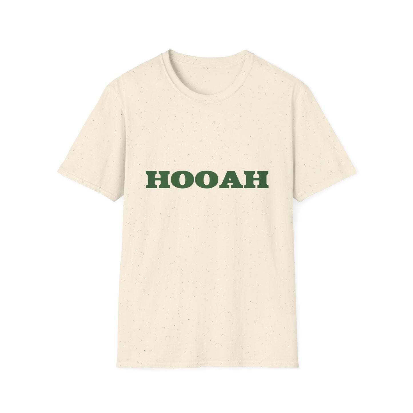 HOOAH (Army) Unisex Tshirt (MM Army Green Logo) - Sweet Baby Jeez Teez