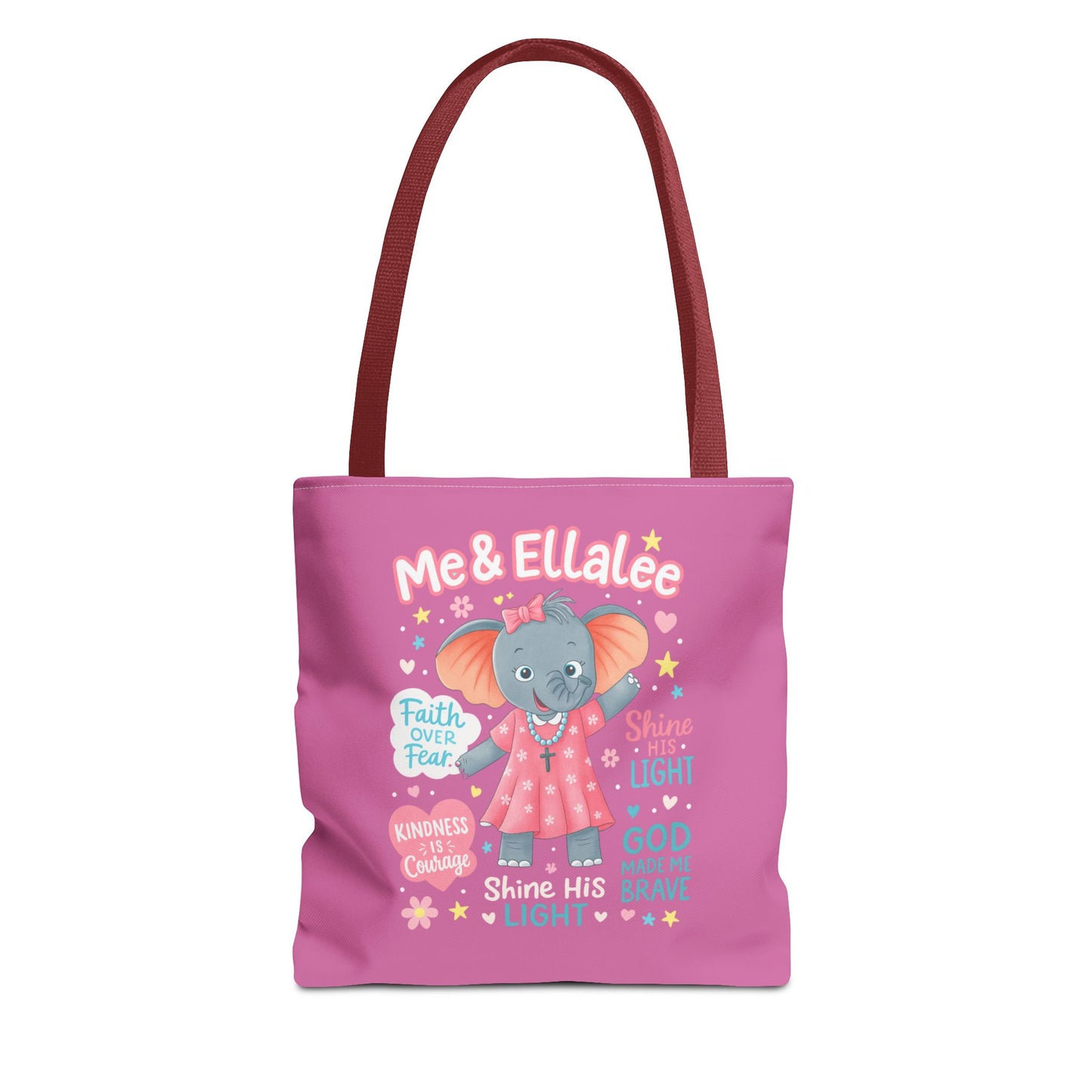 Way to Be, Ellalee! (TM) Christian Values Tote (Pink)