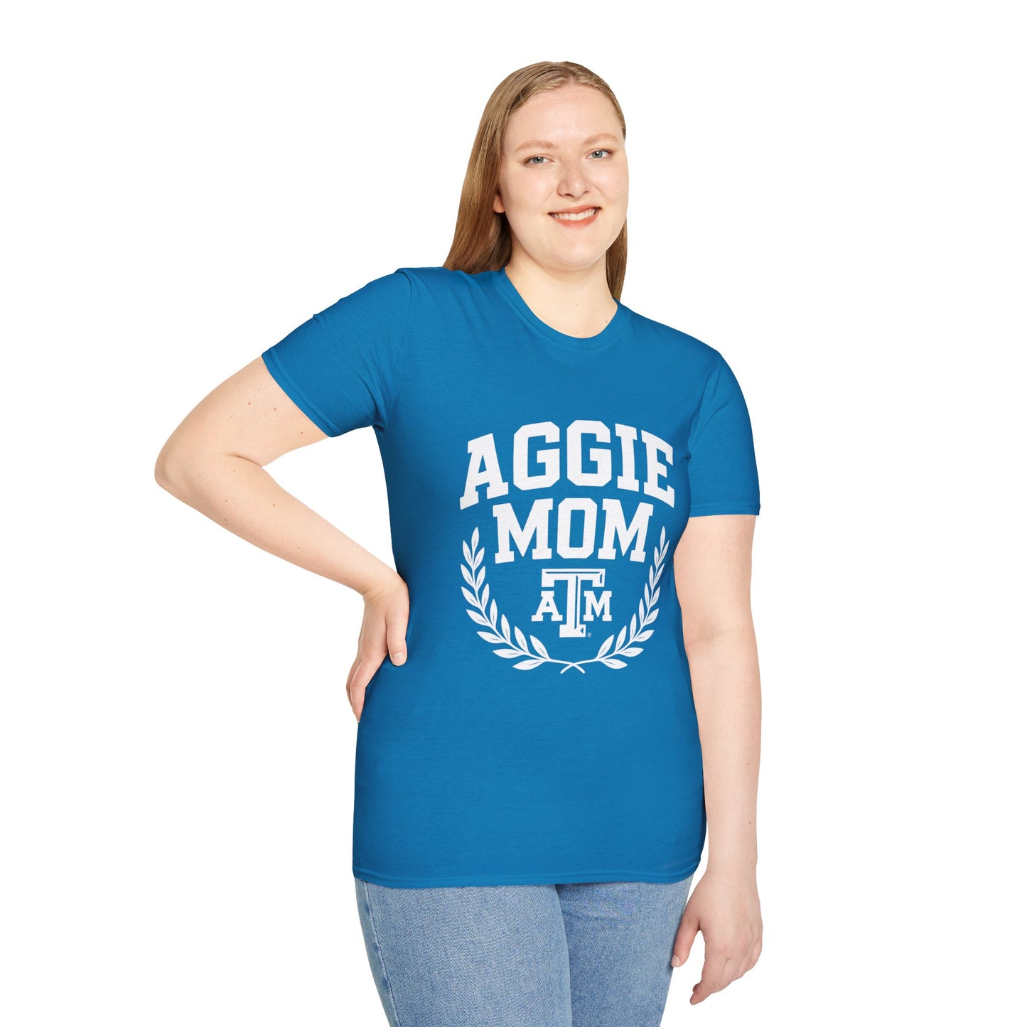 Aggie Mom Texas A&M Women's Relaxed T-shirt - Sweet Baby Jeez Teez